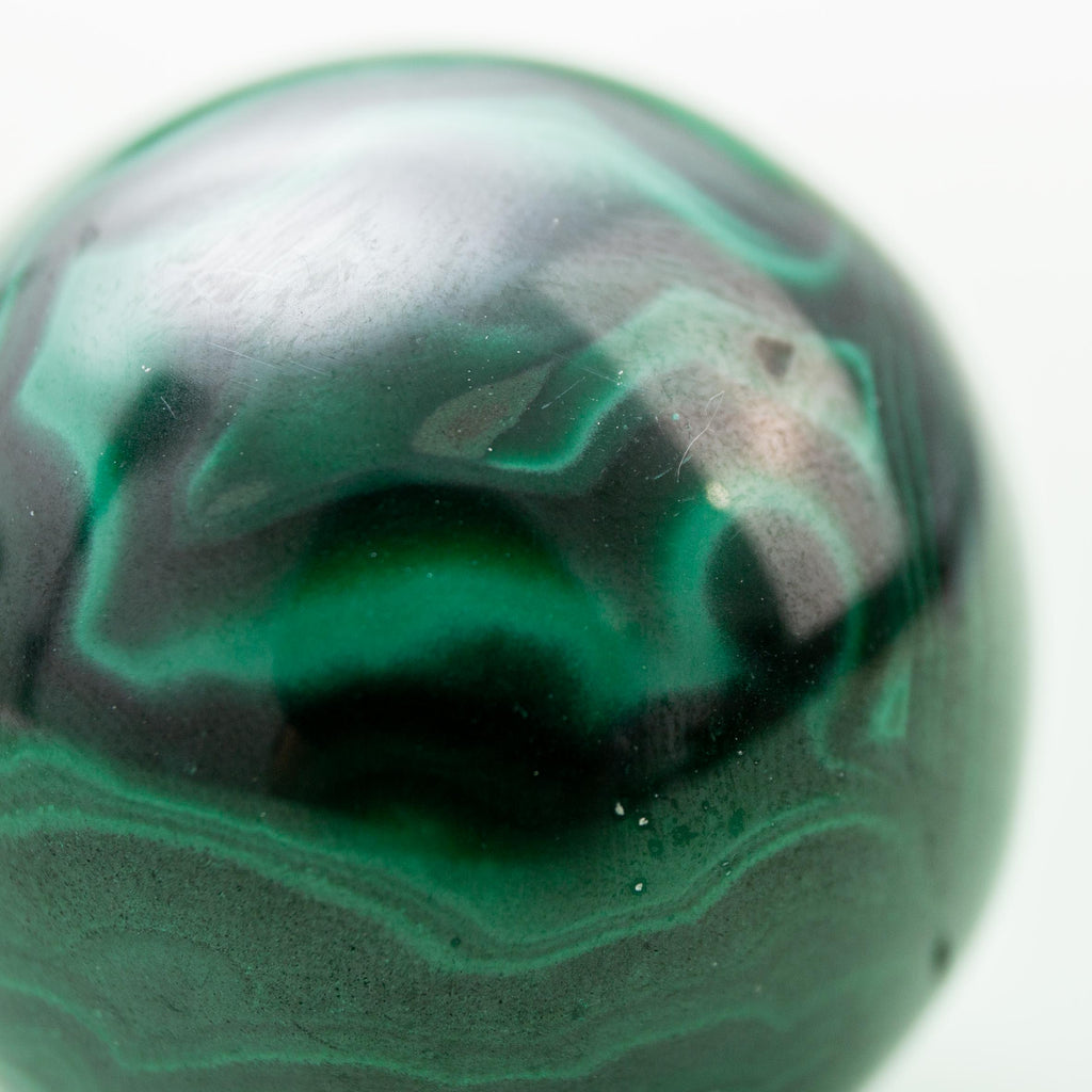 Malachite Sphere - 38 mm 110 gr — photo 2