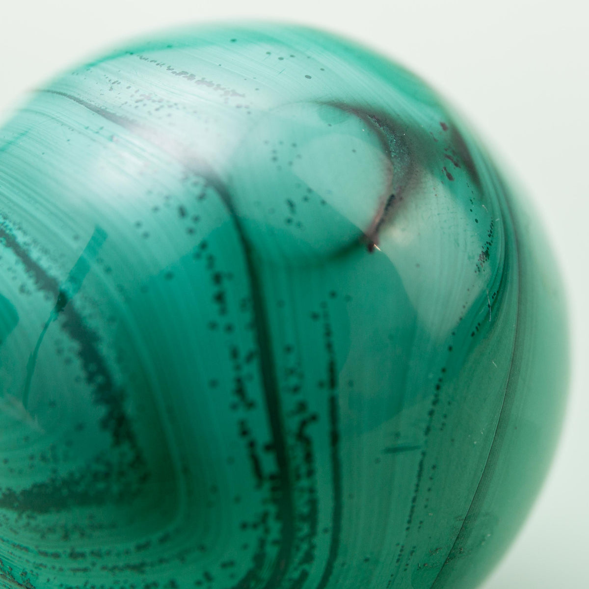 Malachite Sphere - 37 mm 89 gr — photo 2