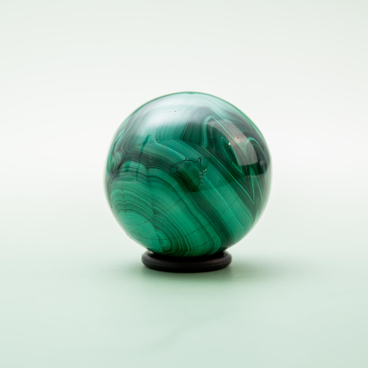 Malachite Sphere - 40 mm 119 gr — photo 1
