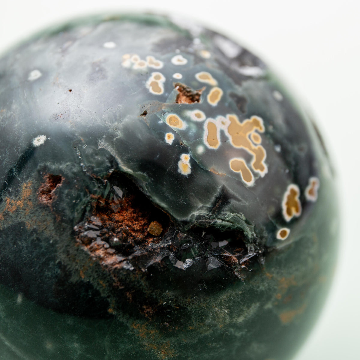 Ocean Jasper Sphere - 63 mm 313 gr — photo 2