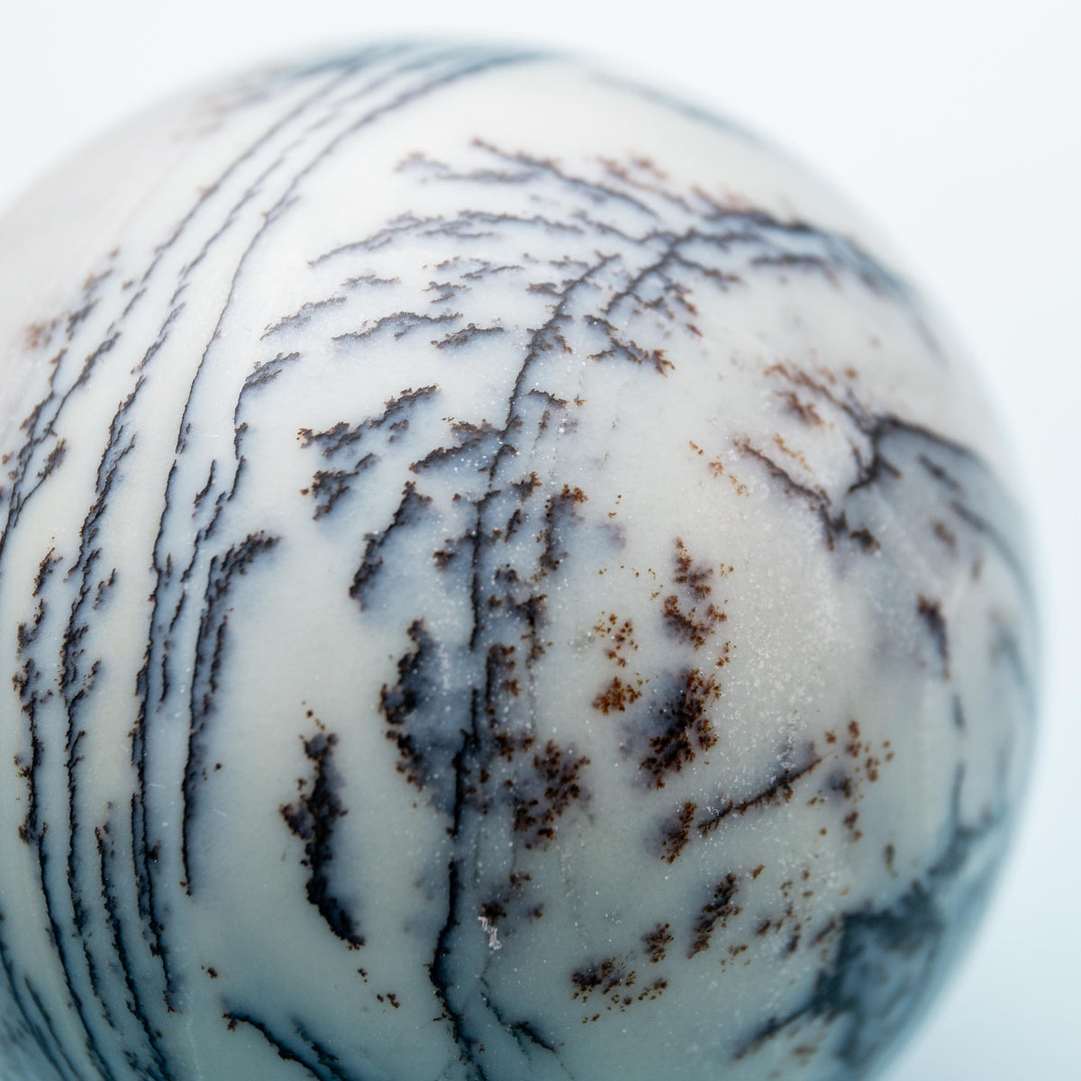 Dendritic Opal Sphere - 67 mm 412 gr — photo 2
