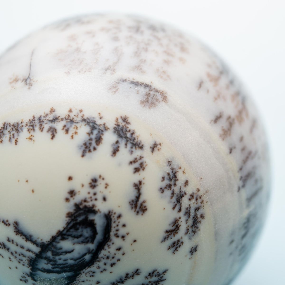 Dendritic Opal Sphere - 69 mm 481 gr — photo 2