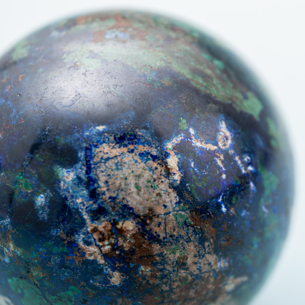 Azurite Sphere - 48 mm 182 gr — photo 2