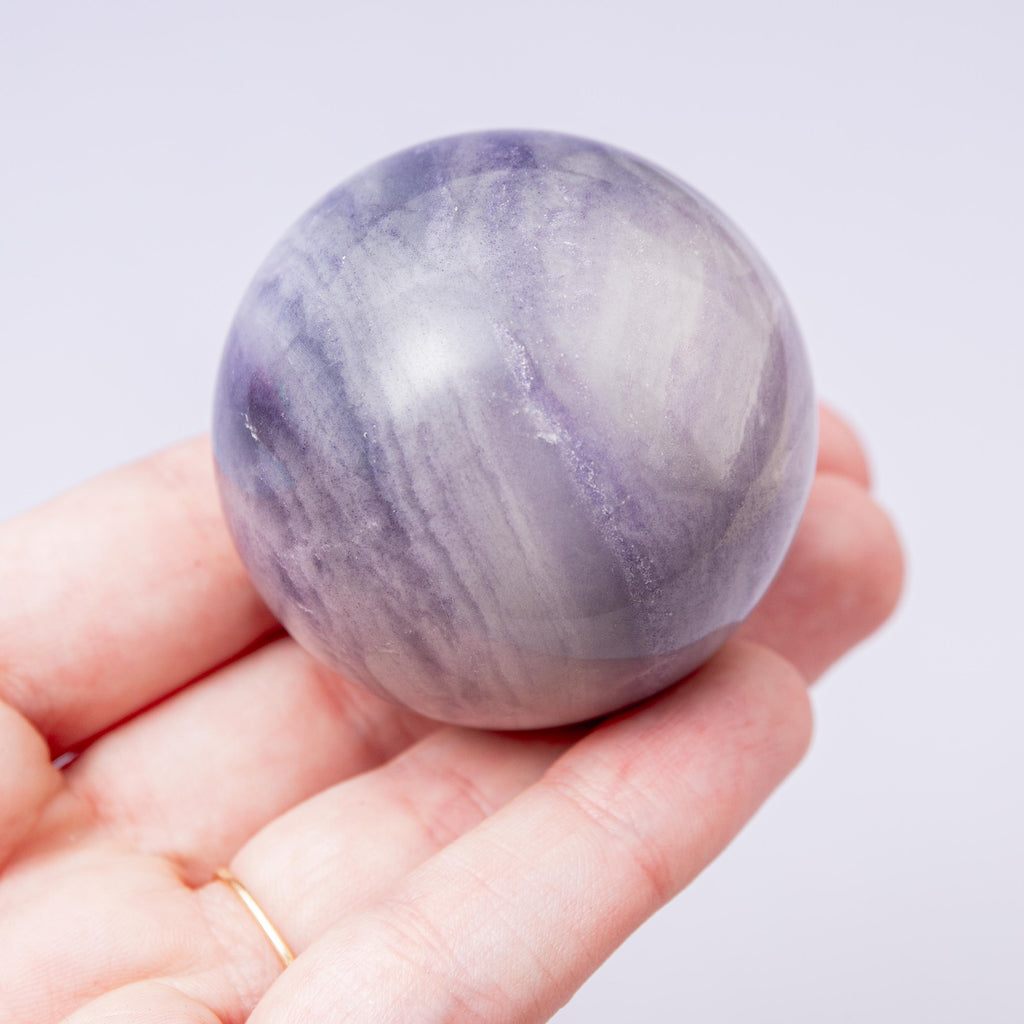 Tiffany Fluorite Sphere - 45 mm 124 gr — photo 3