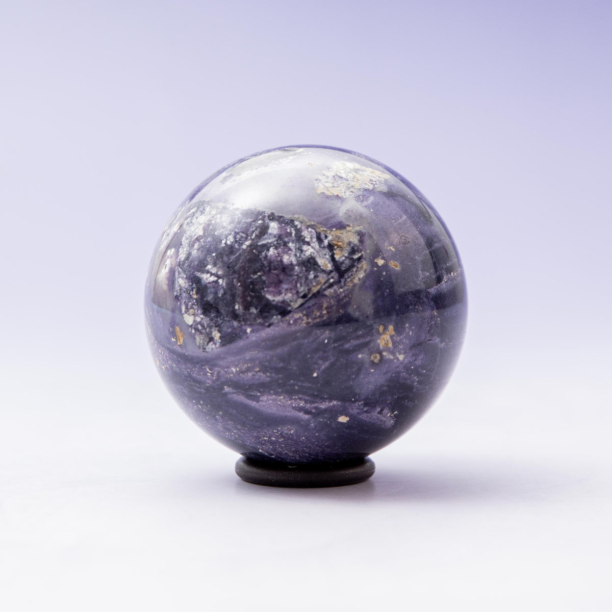 Tiffany Fluorite Sphere - 49 mm 164 gr — photo 1