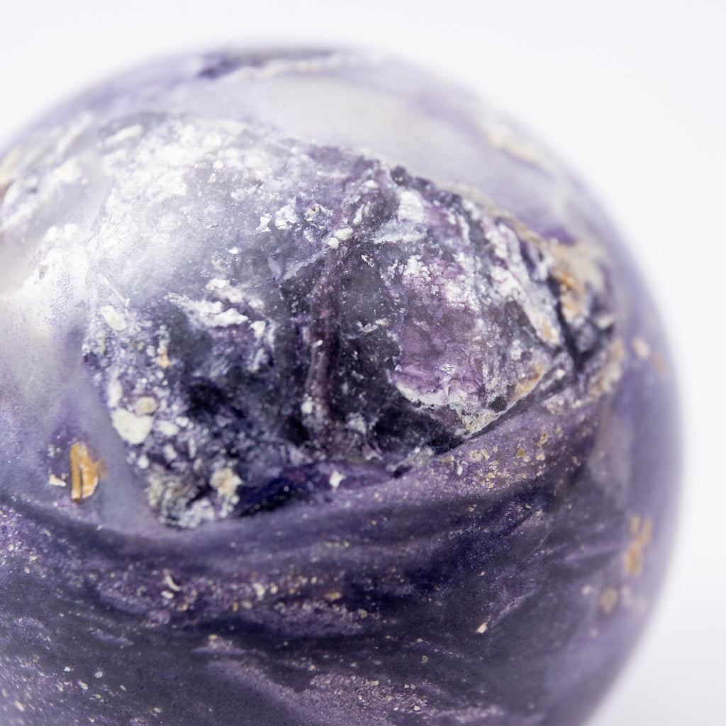 Tiffany Fluorite Sphere - 49 mm 164 gr — photo 2