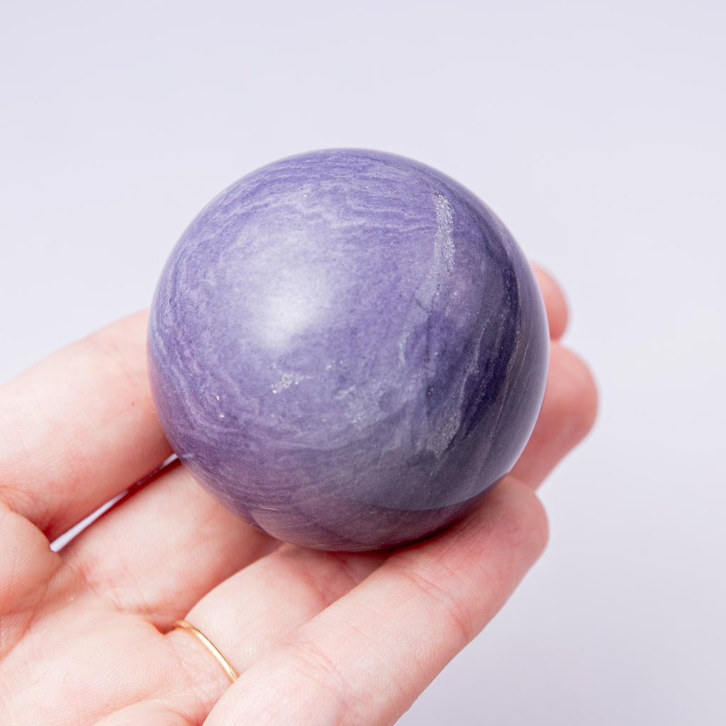 Tiffany Fluorite Sphere - 47 mm 141 gr — photo 3