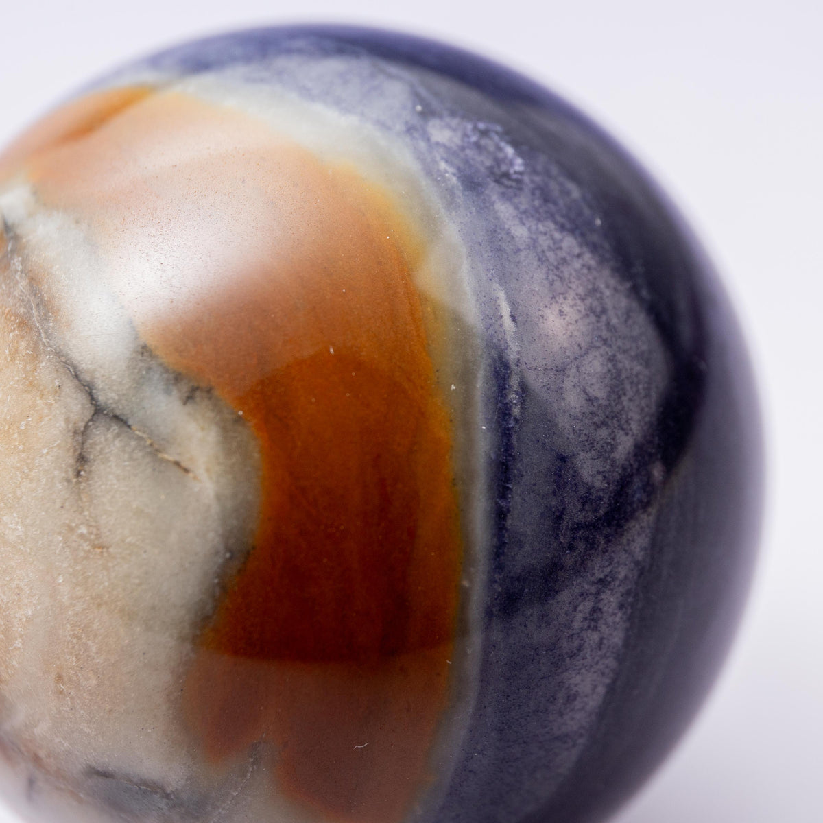 Tiffany Fluorite Sphere - 53 mm 207 gr — photo 2