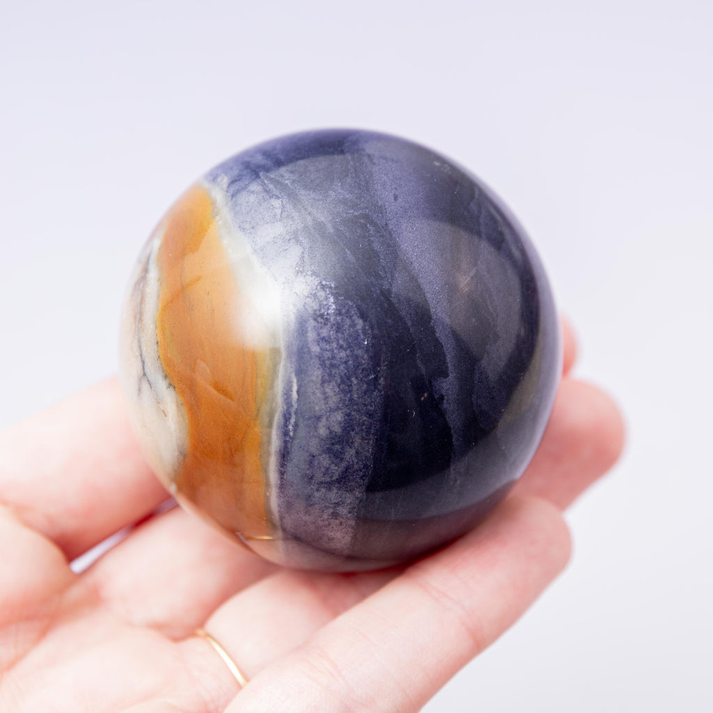 Tiffany Fluorite Sphere - 53 mm 207 gr — photo 3