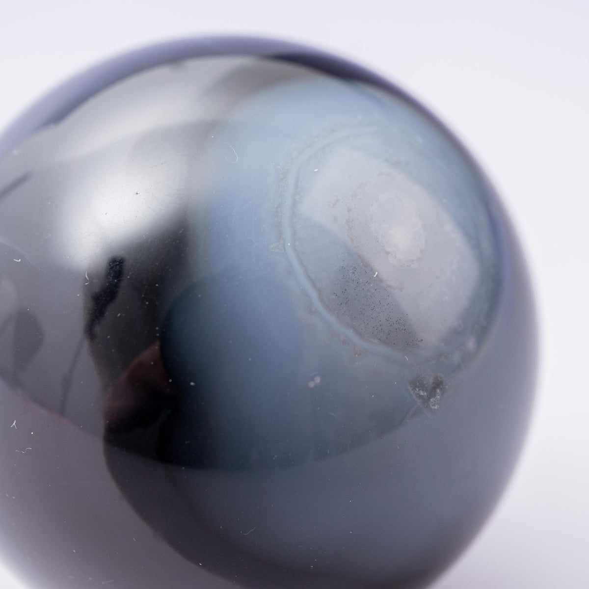 Volcanic Agate Sphere - 54 mm 205 gr — photo 2