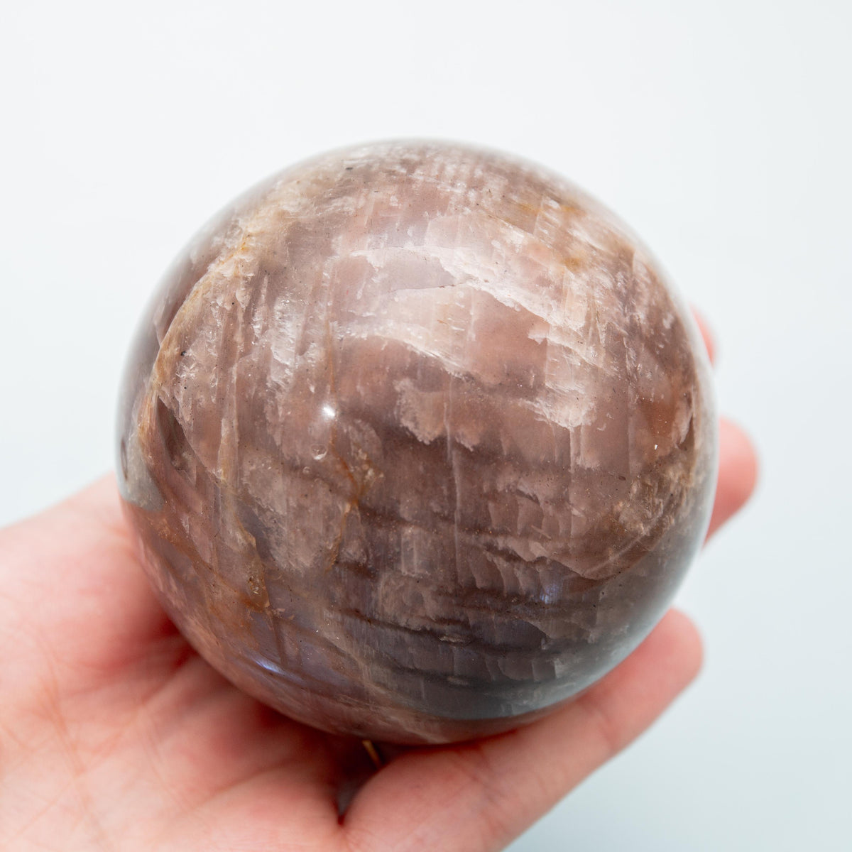 Moonstone Sphere - 7 cm 417 gr