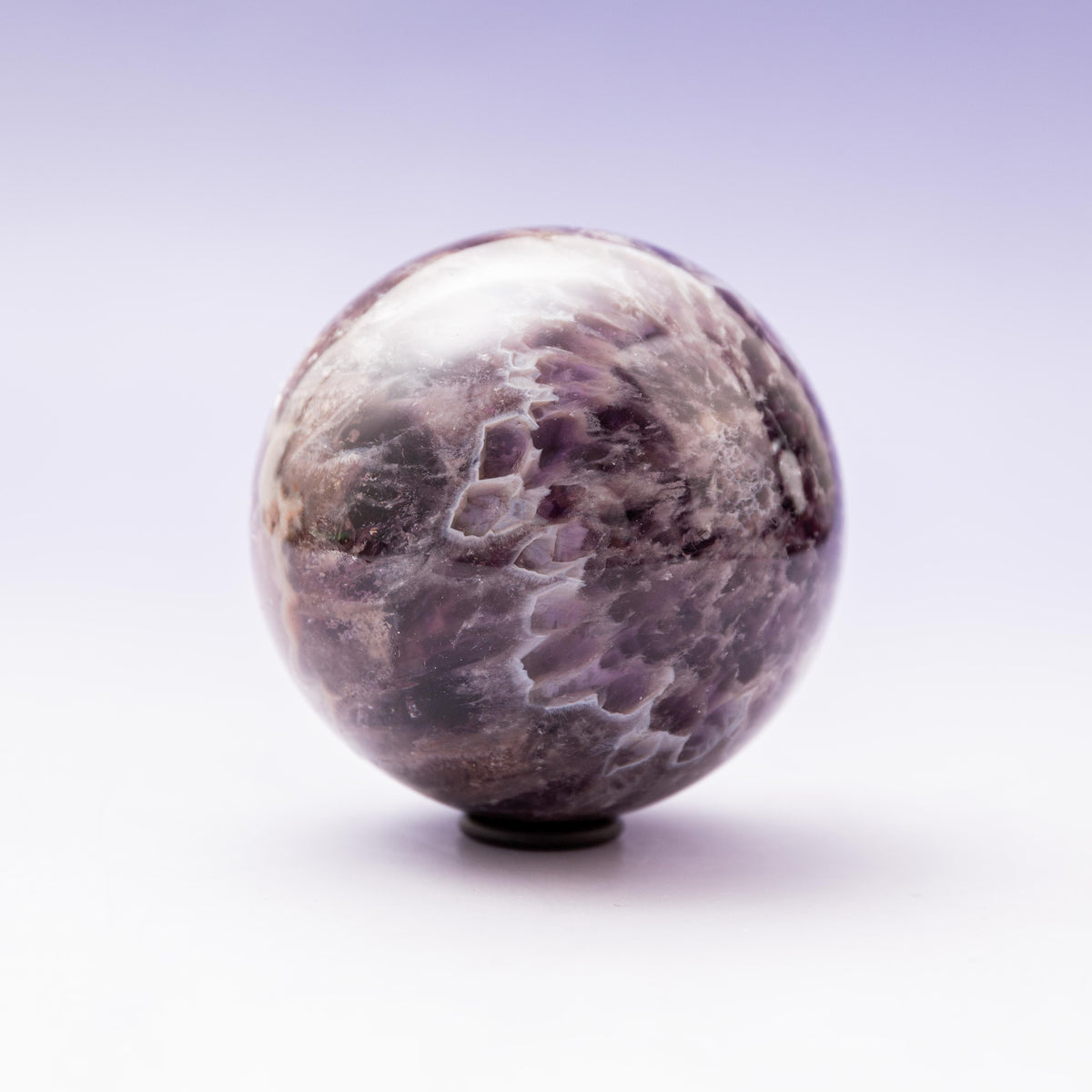 Chevron Ametiszt Sphere - 8 cm 575 gr