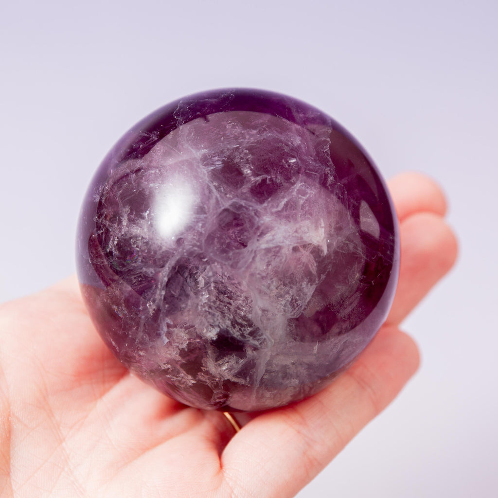Fluorite Sphere - 6 cm 354 gr