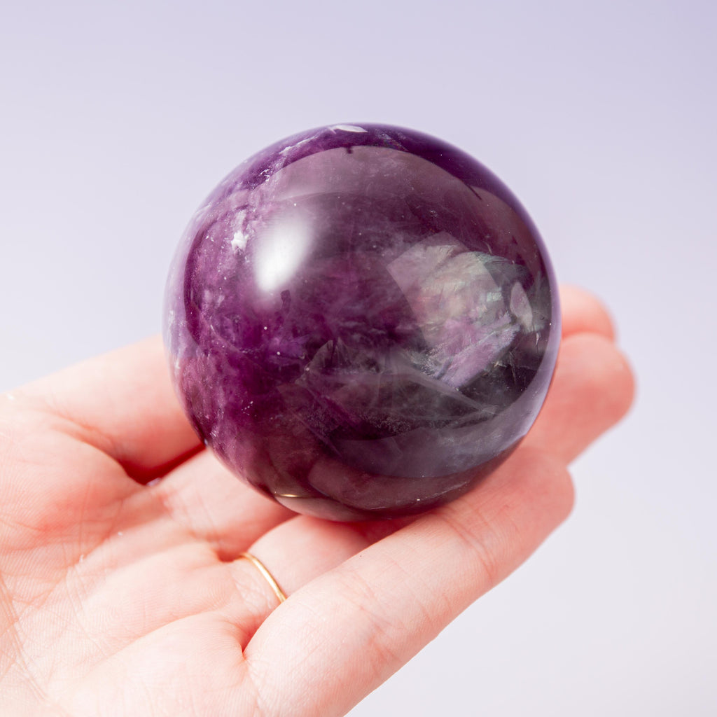 Fluorite Sphere - 5 cm 220 gr