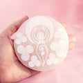 Selenite – Goddess (Round Shape)