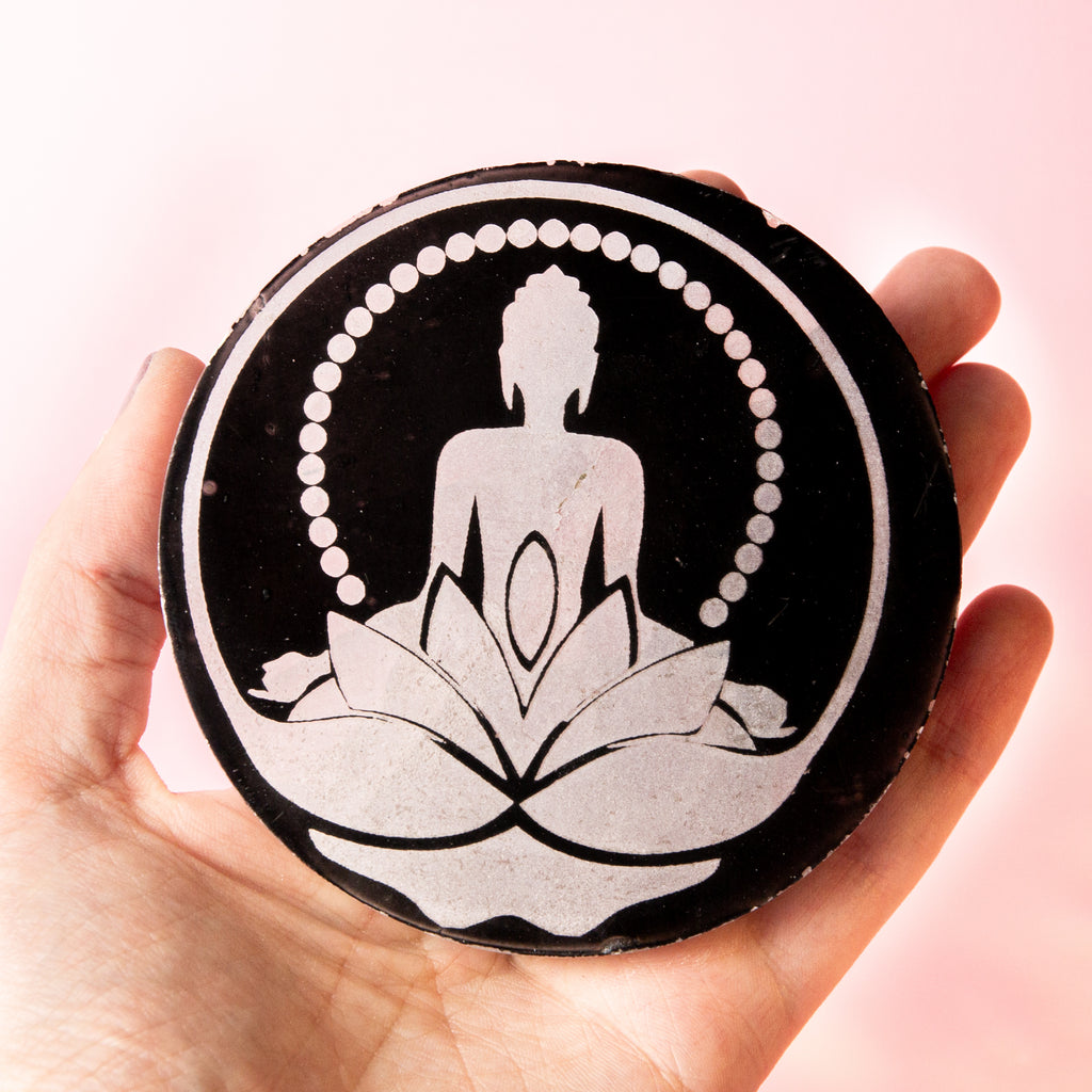 Selenite - Buddha