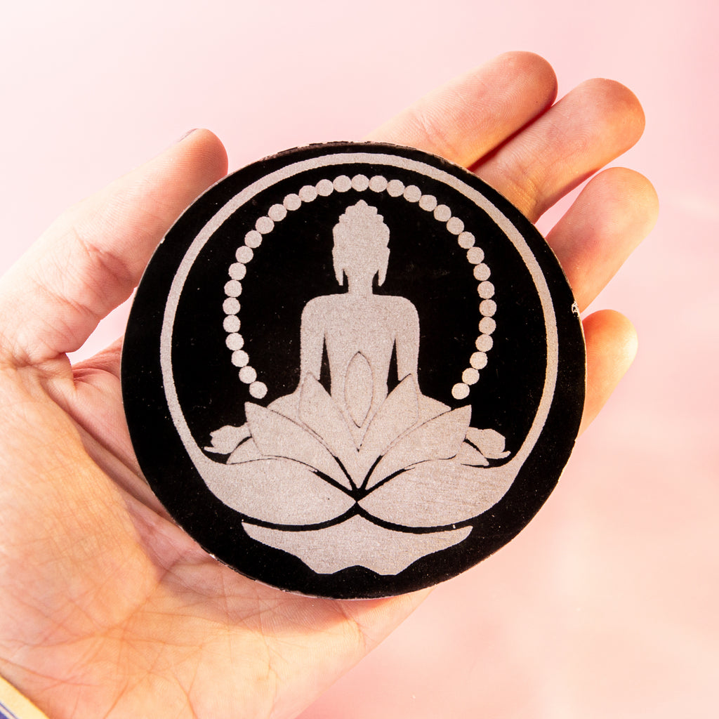 Selenite - Buddha