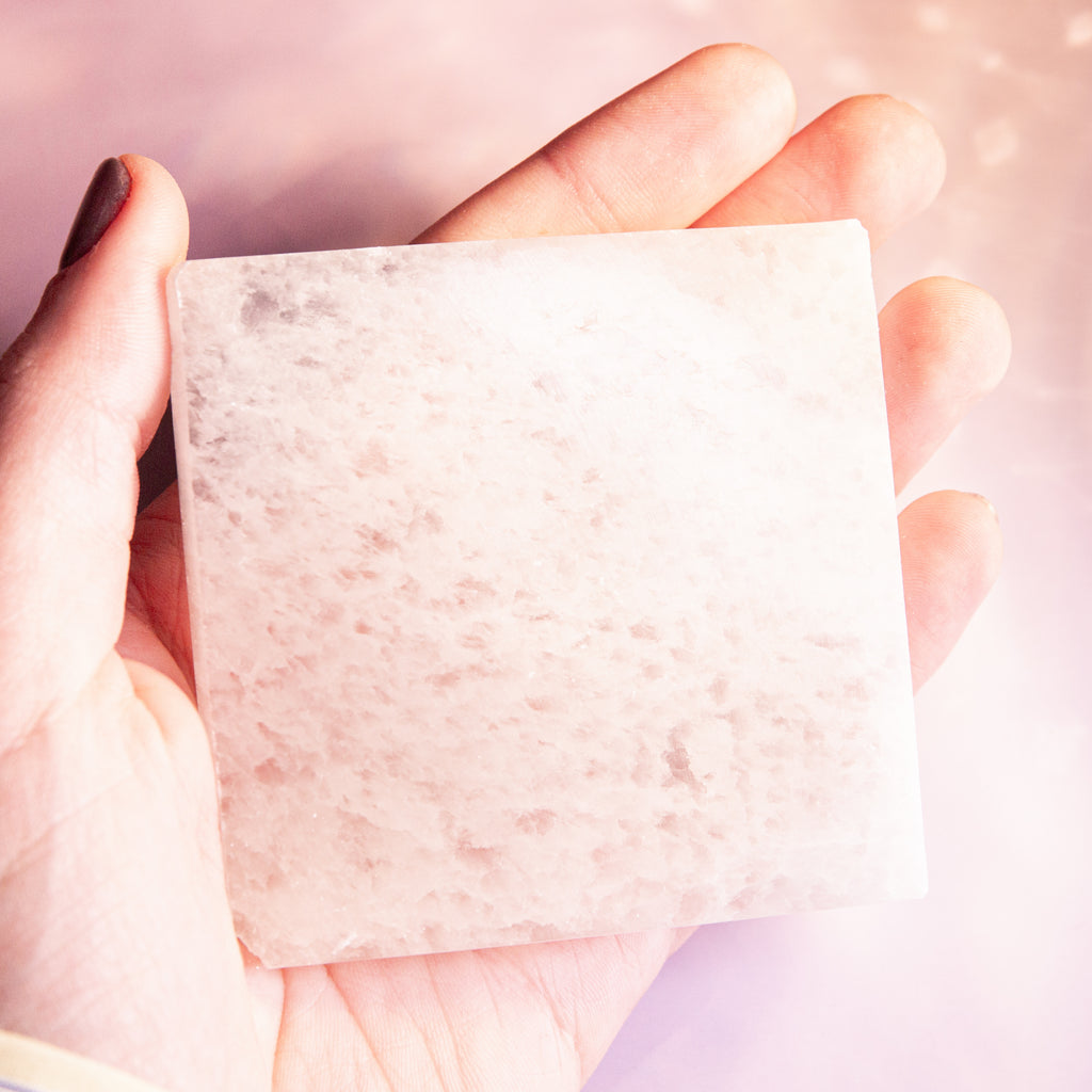 Selenite – Square Charging Plate