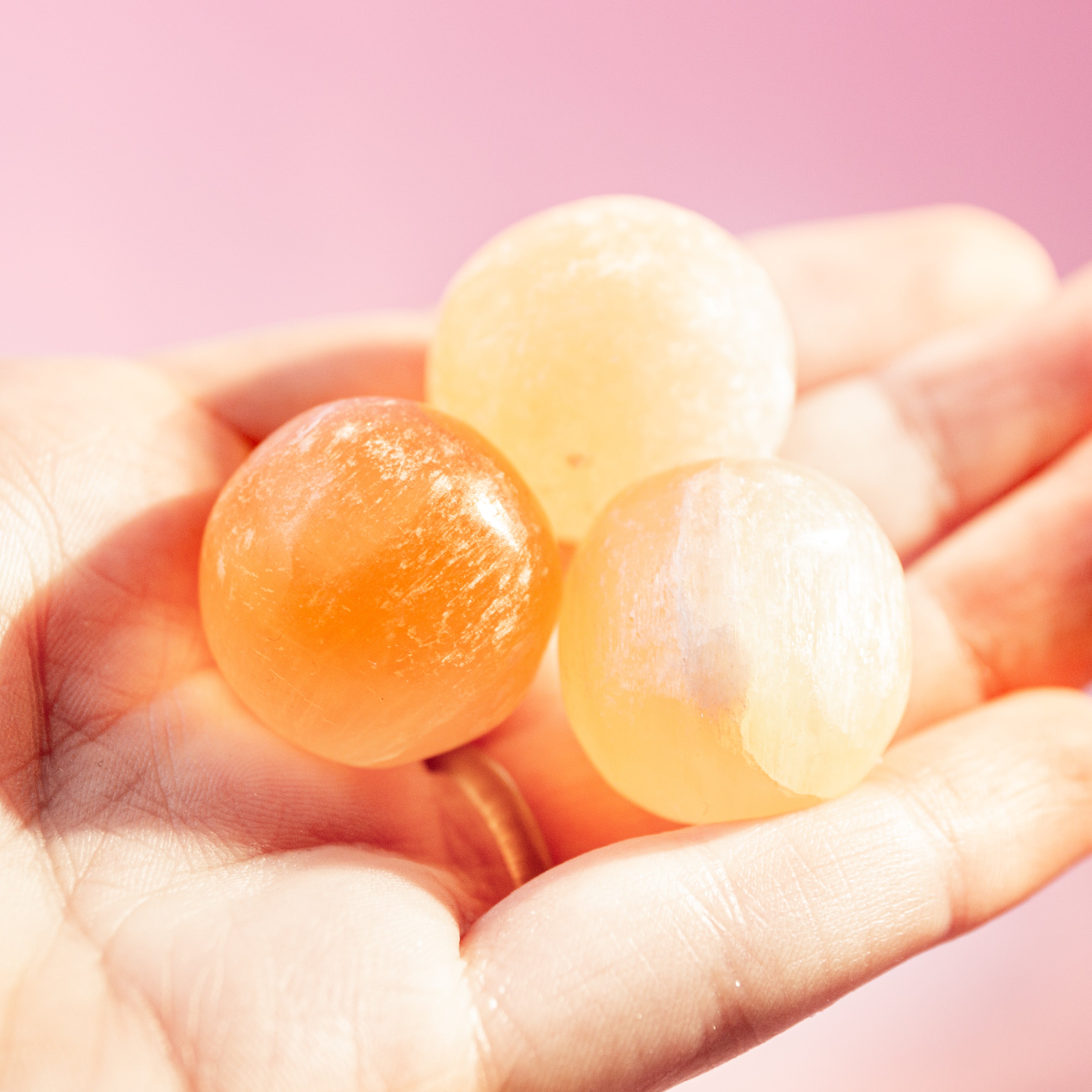 Narancs Szelenit Marokkö - 2-3cm