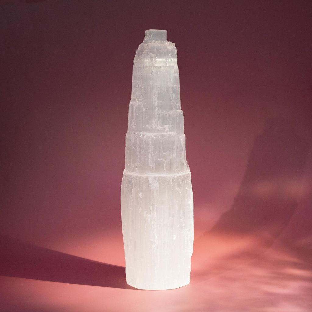 Selenite Tower - 20cm