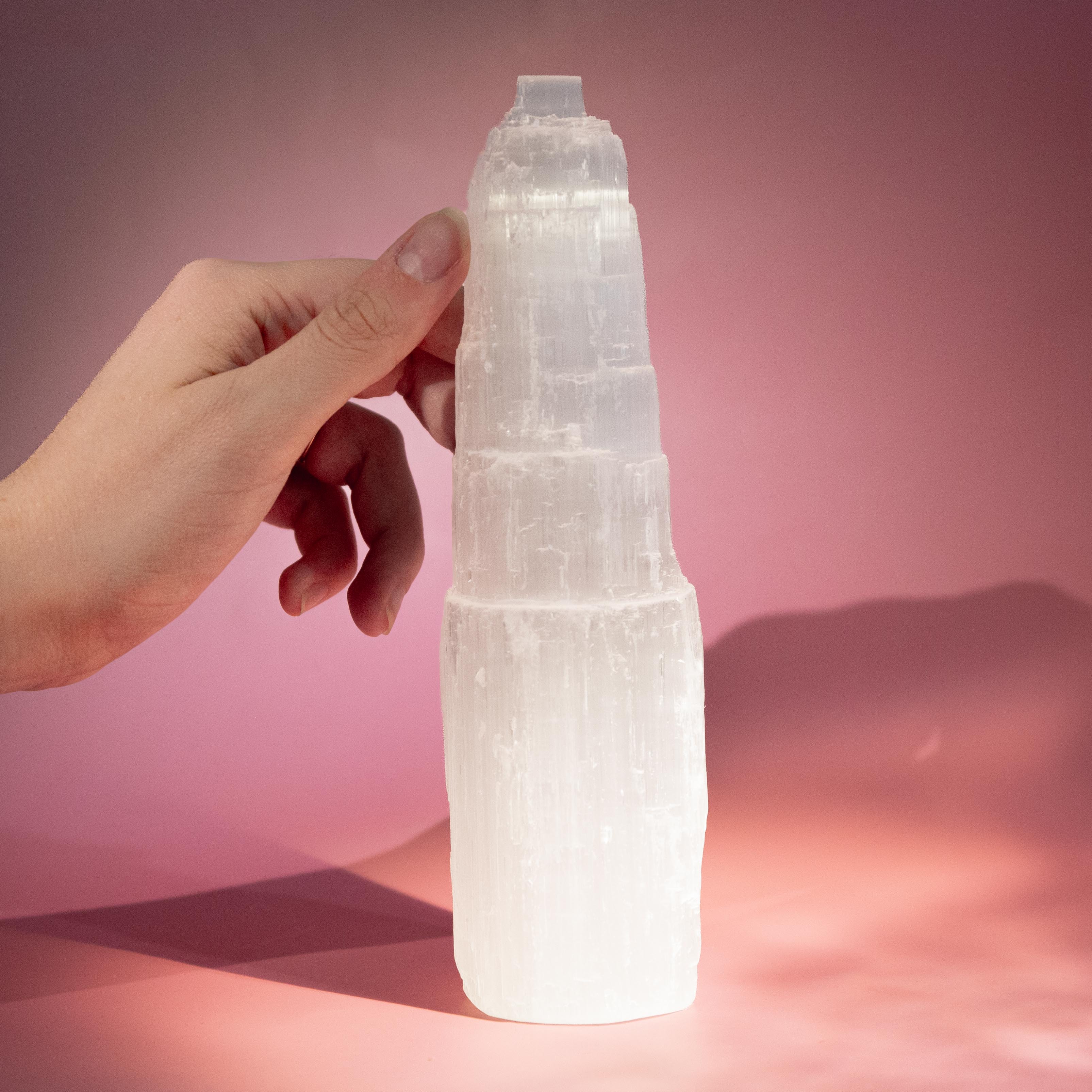 Selenite Tower - 20cm