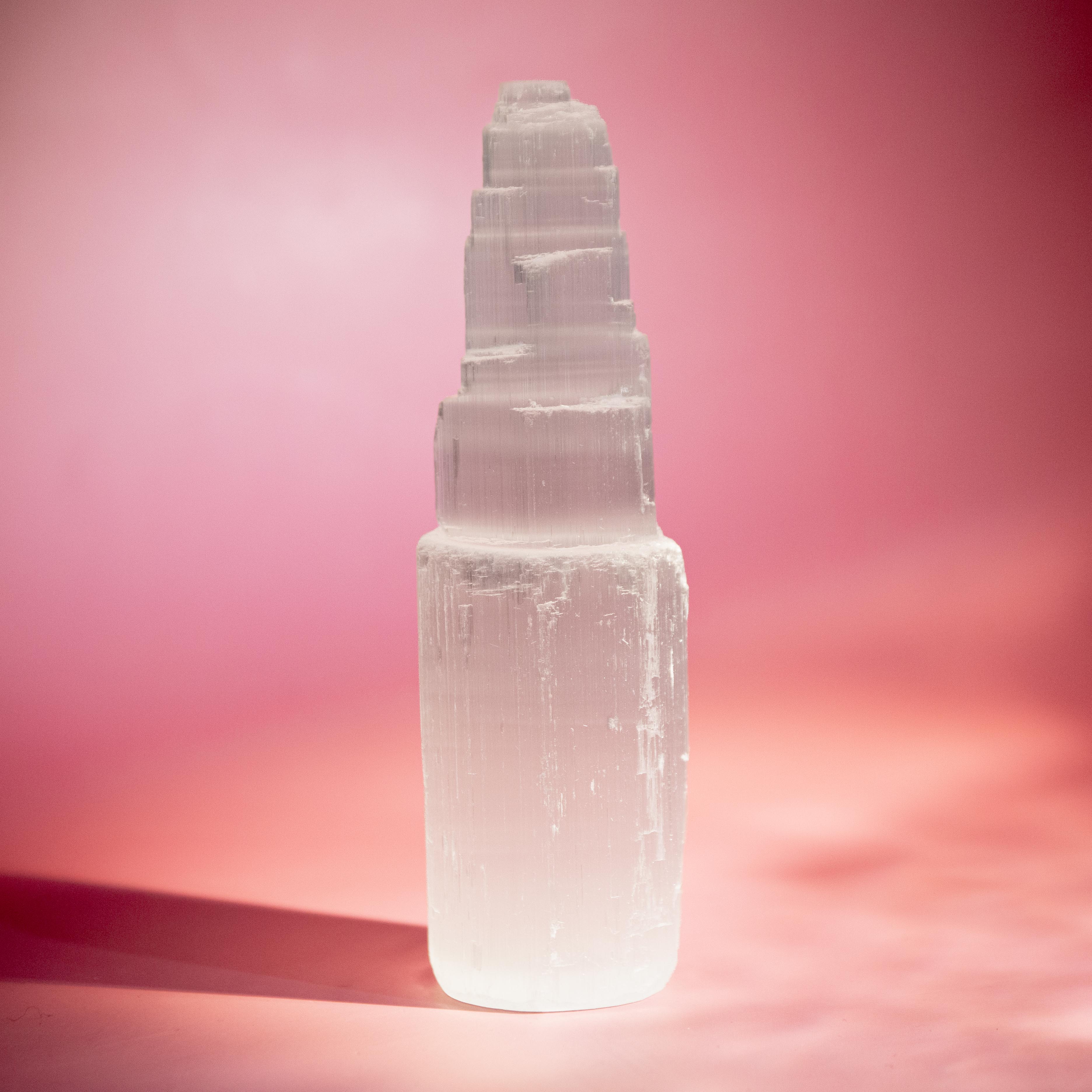 Selenite Tower - 15cm