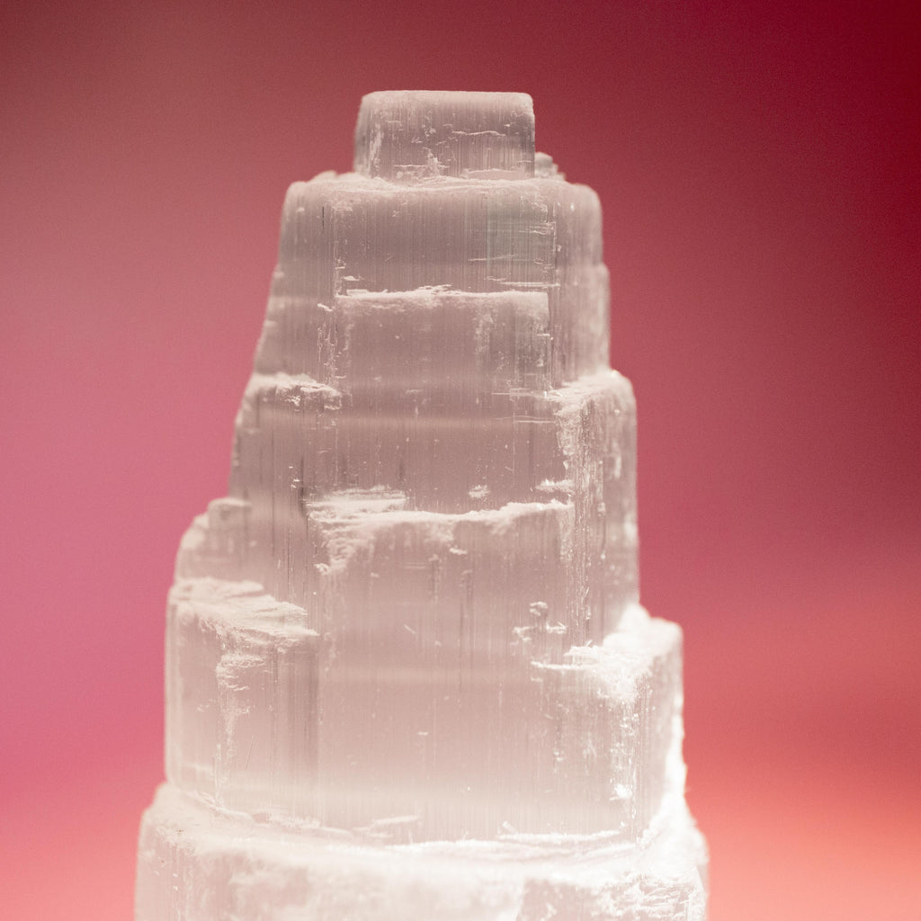Selenite Tower - 11cm
