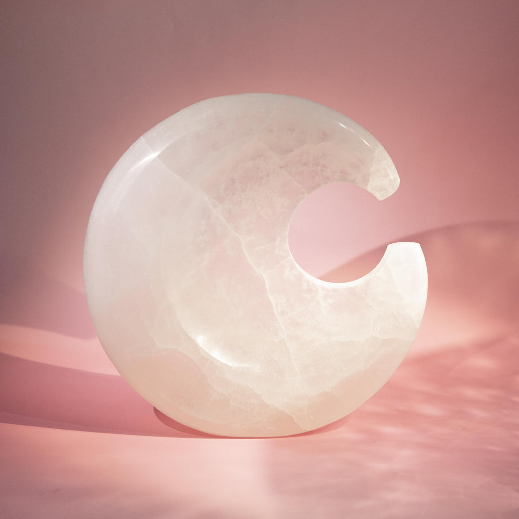 Selenite Moon - 17cm