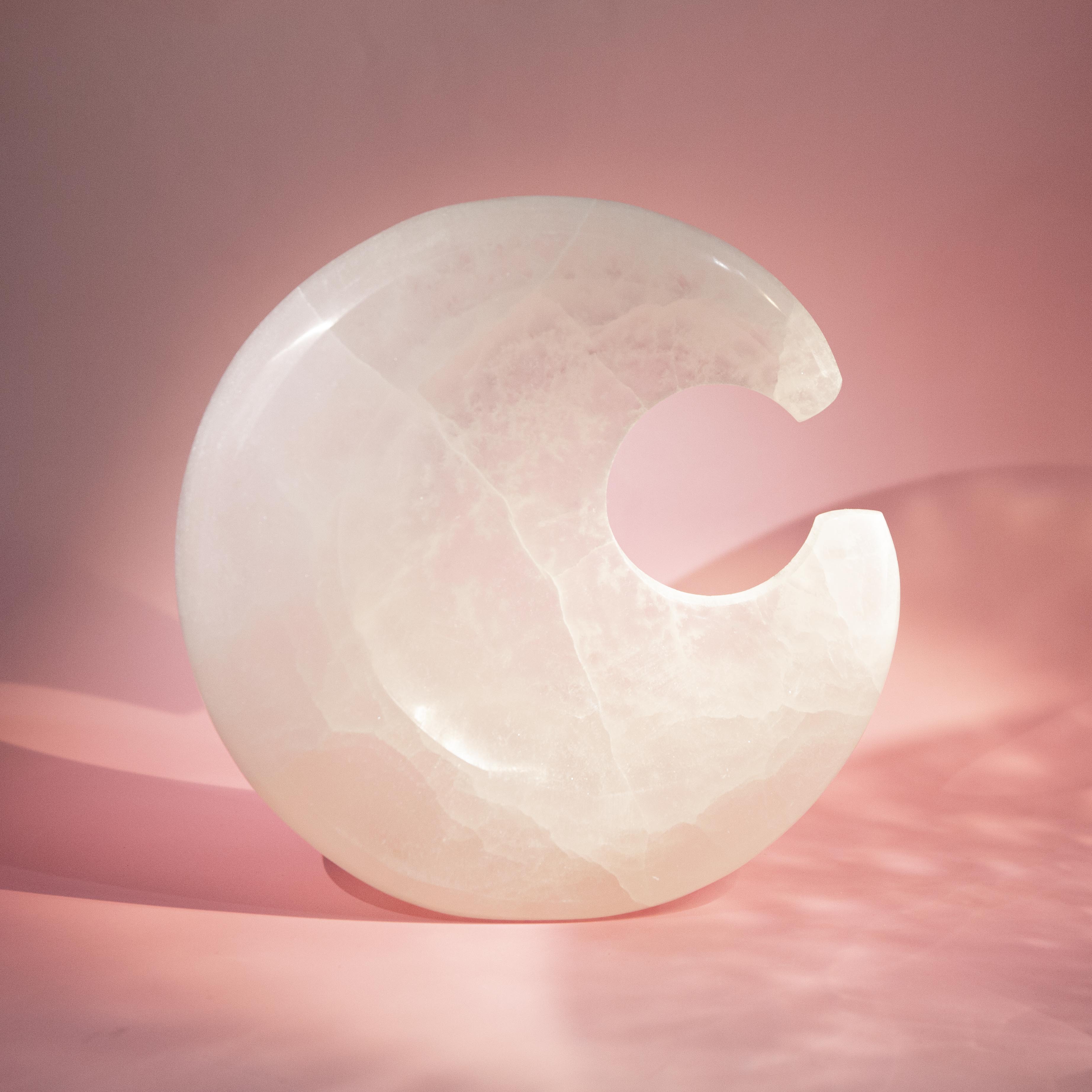 Selenite Moon - 17cm