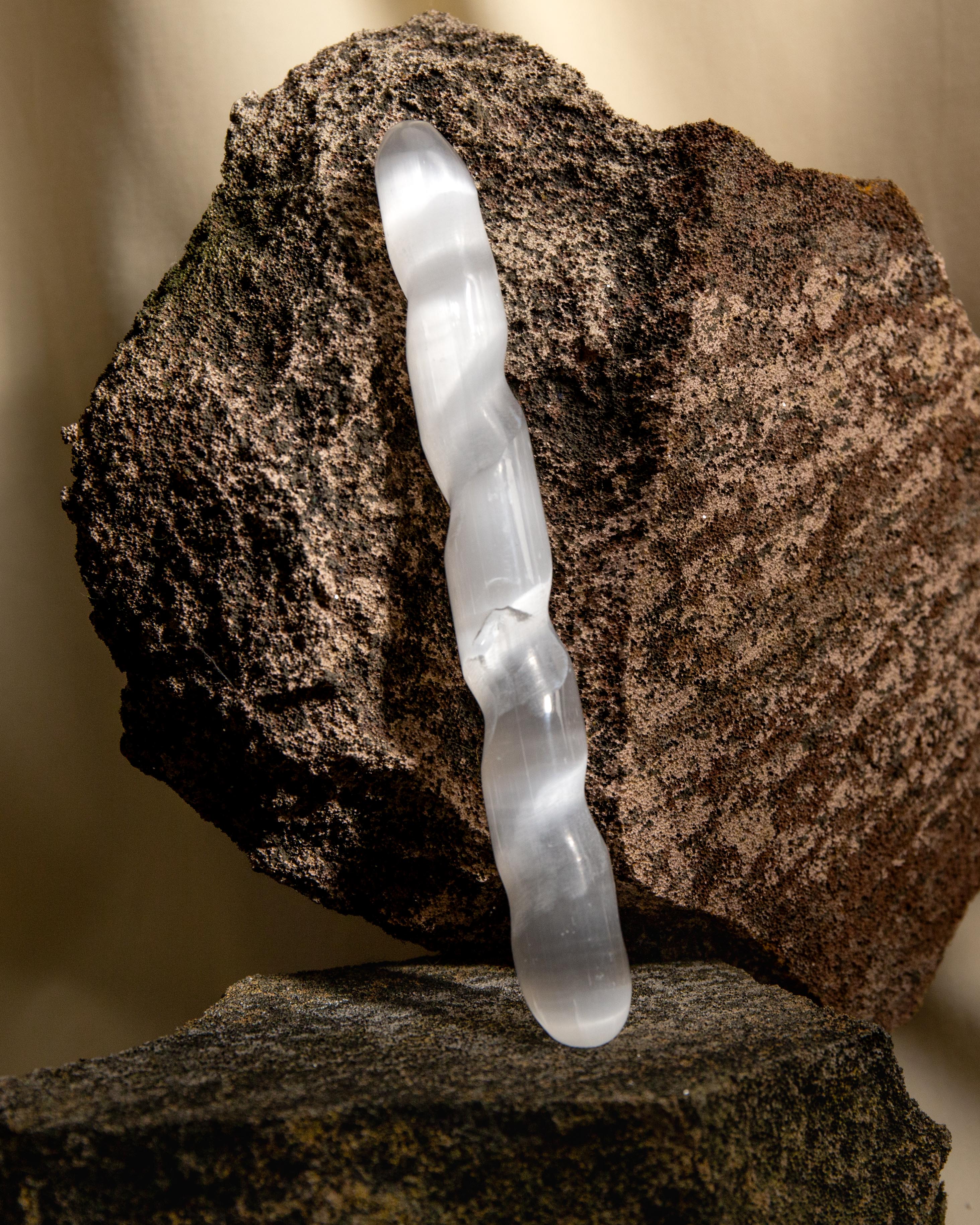 Selenite – Spine Stick 15cm