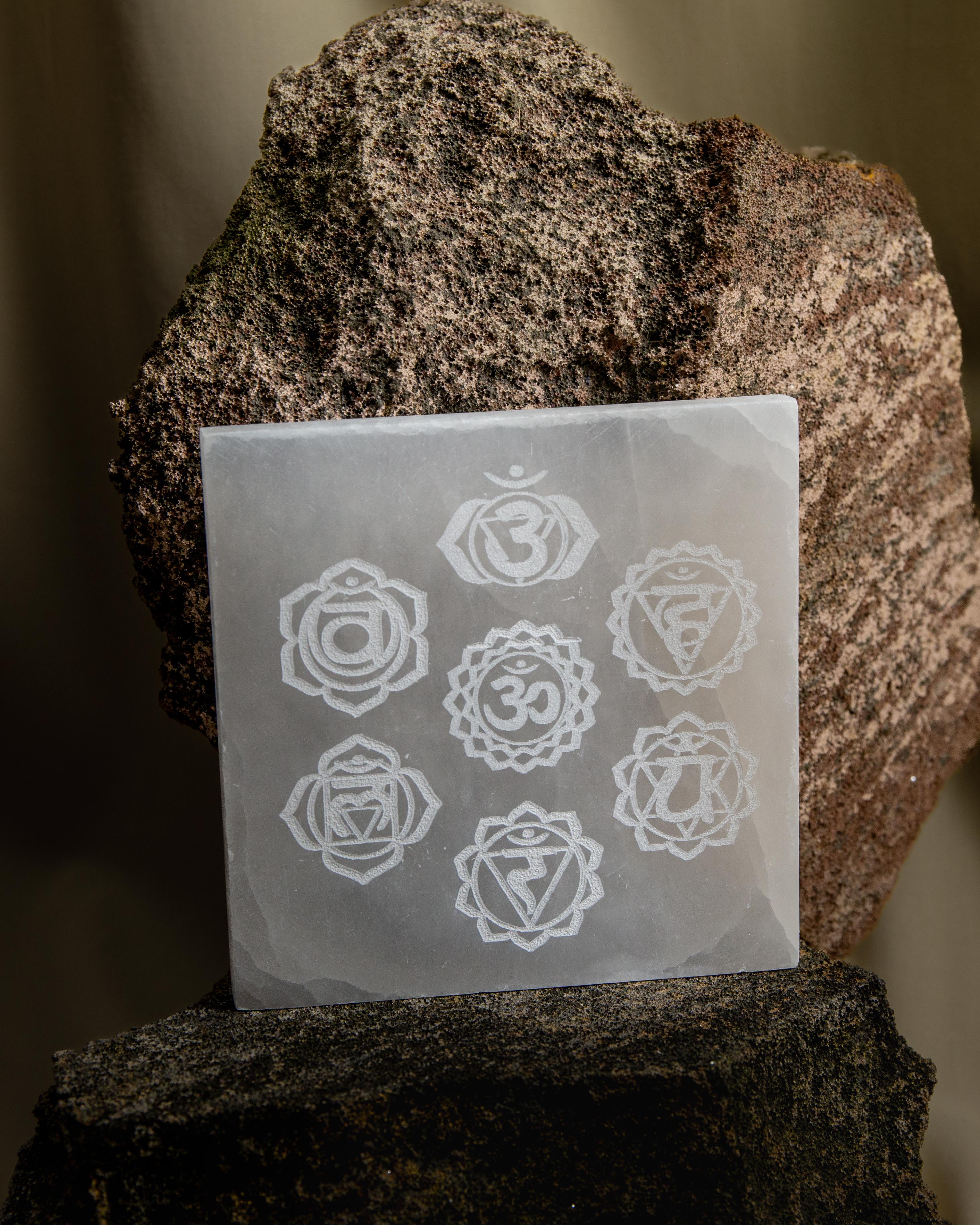 Selenite – Chakra Charging Plate