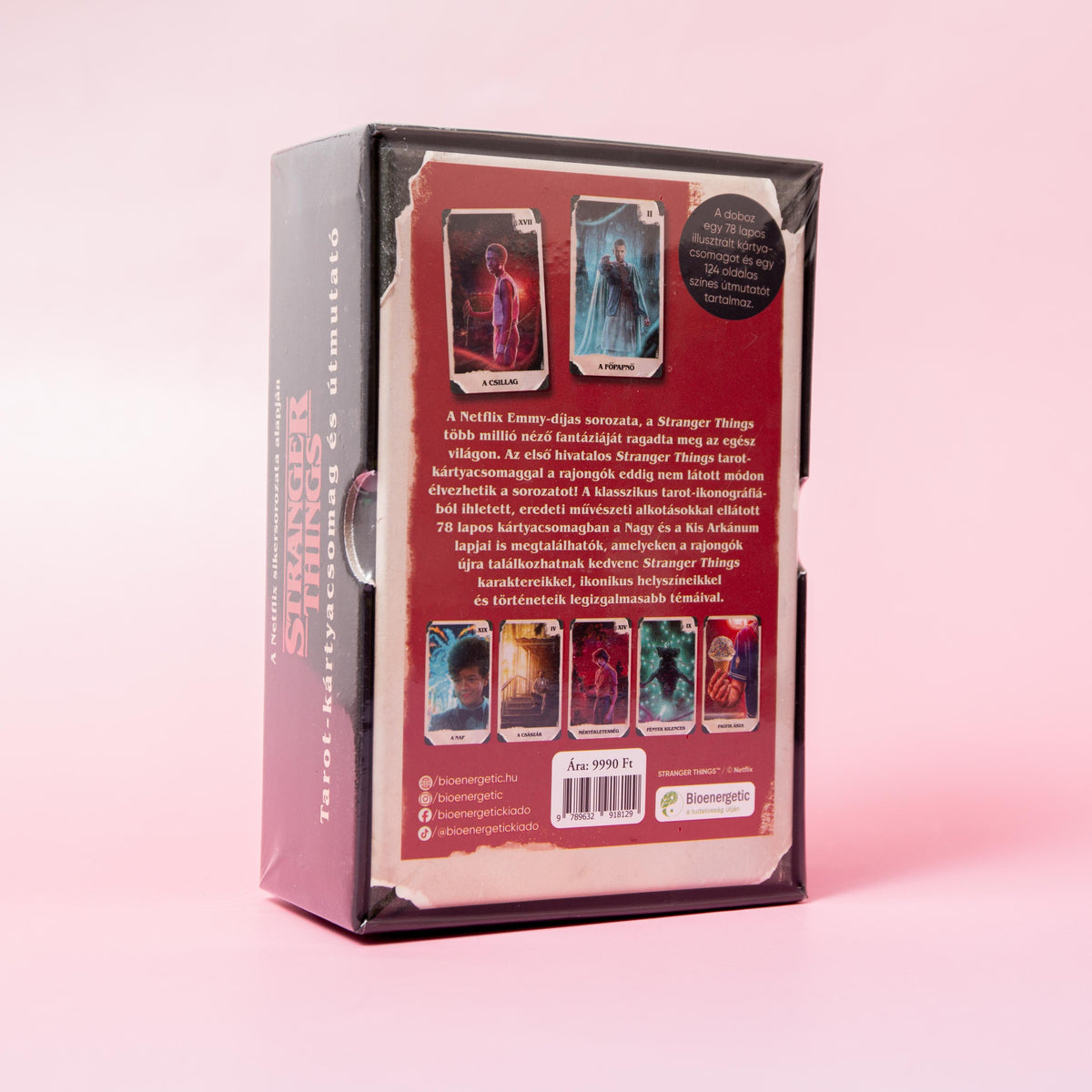 Stranger Things – Tarot-kártyacsomag és útmutató