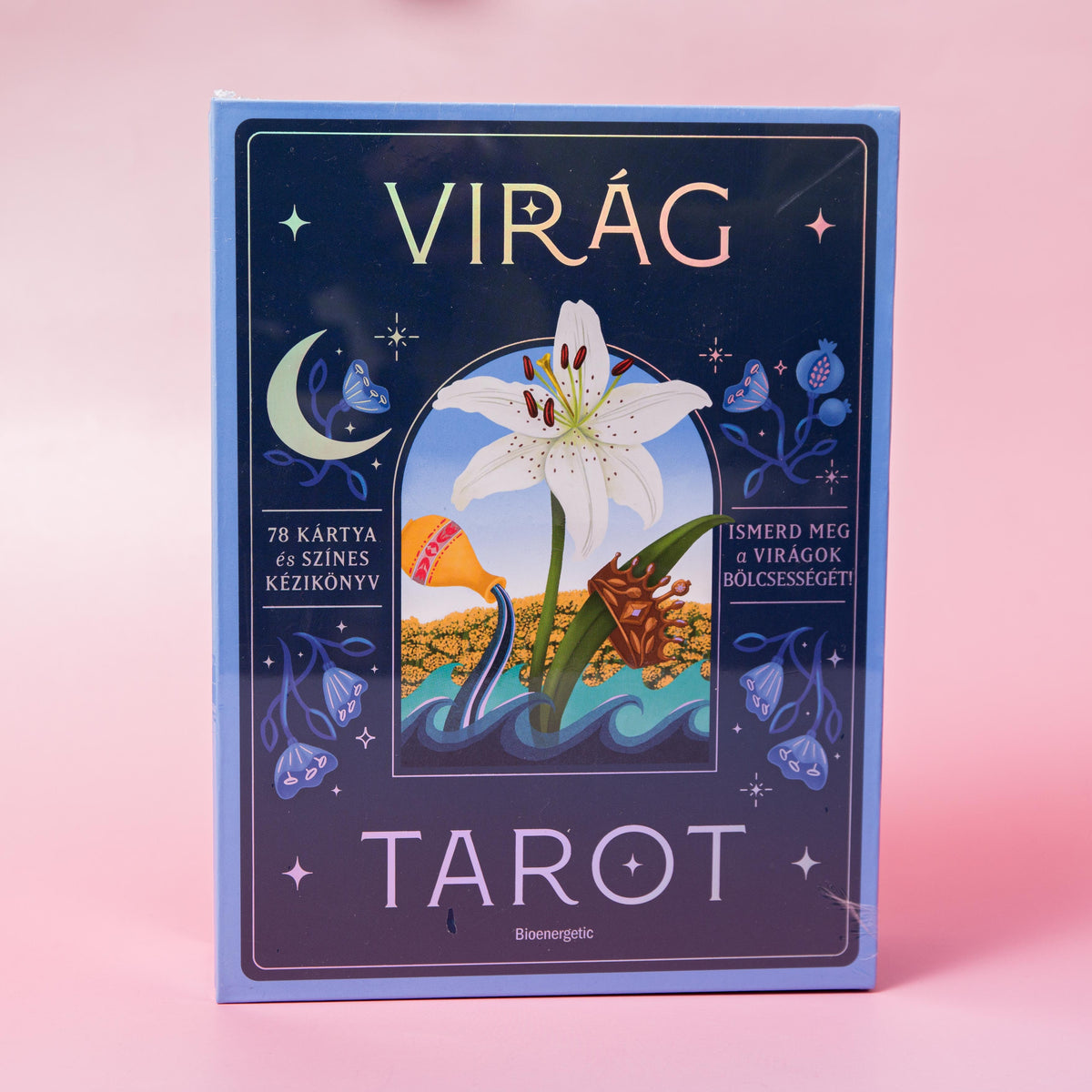 Virág Tarot – 78 lapos tarot-kártyacsomag és színes kézikönyv