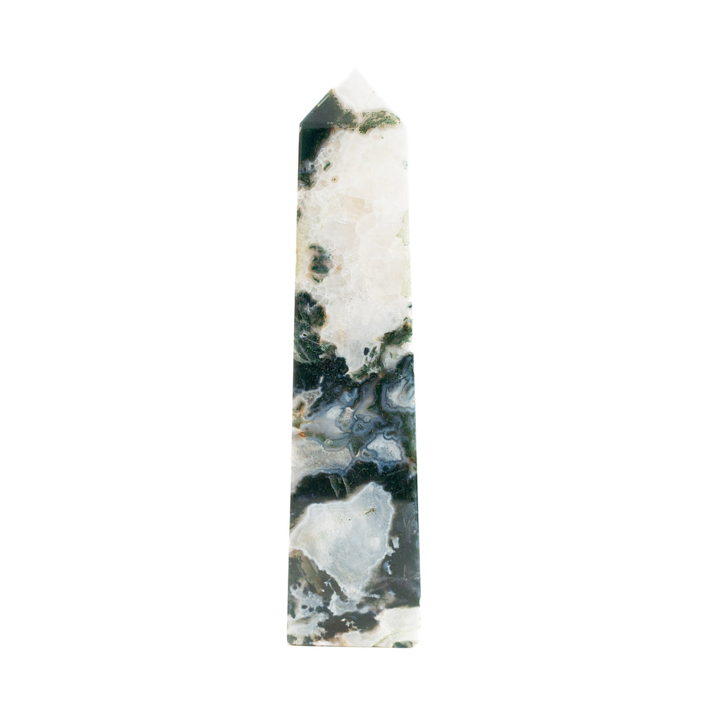 Mohá achát torony - 1,1 kg