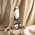 Moss Agate Tower - 1.1kg