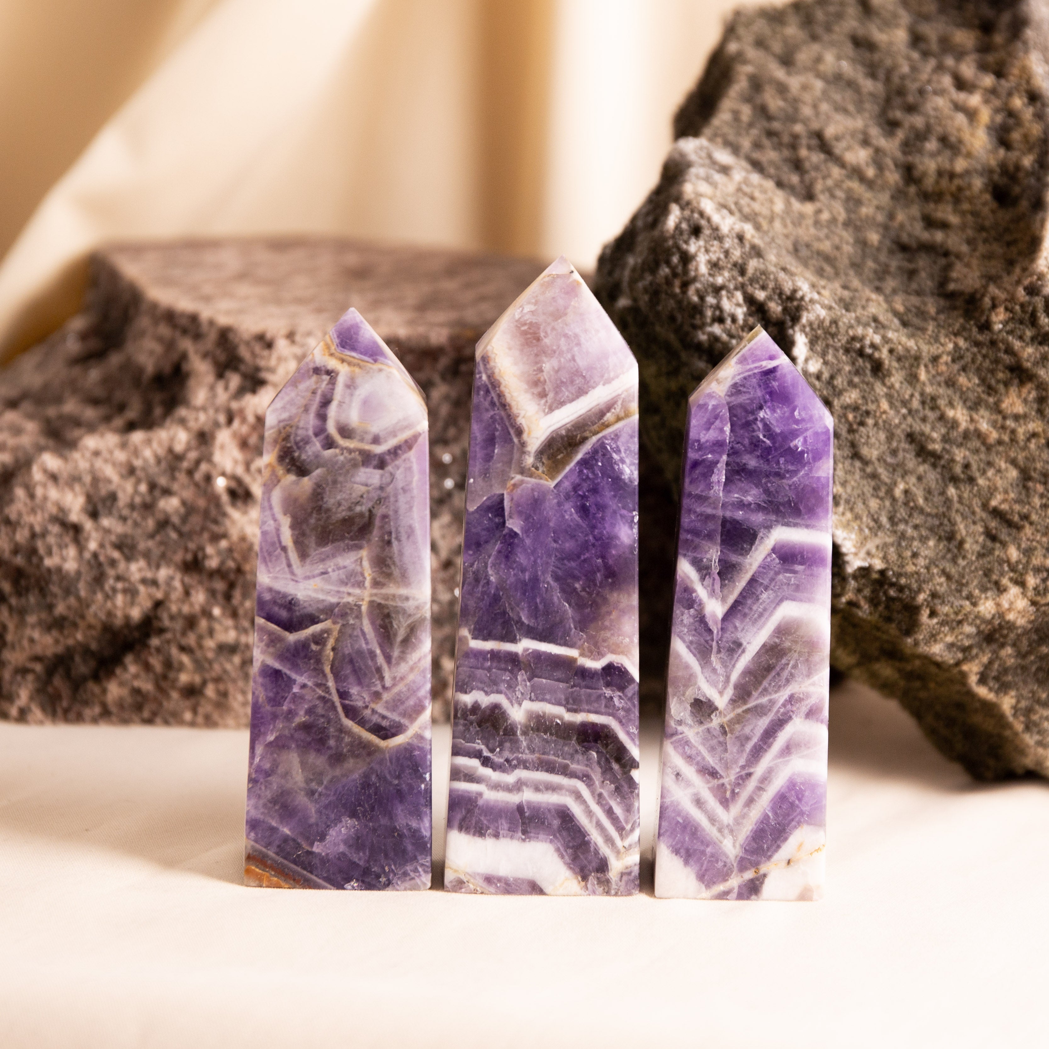 Tower - Chevron Amethyst