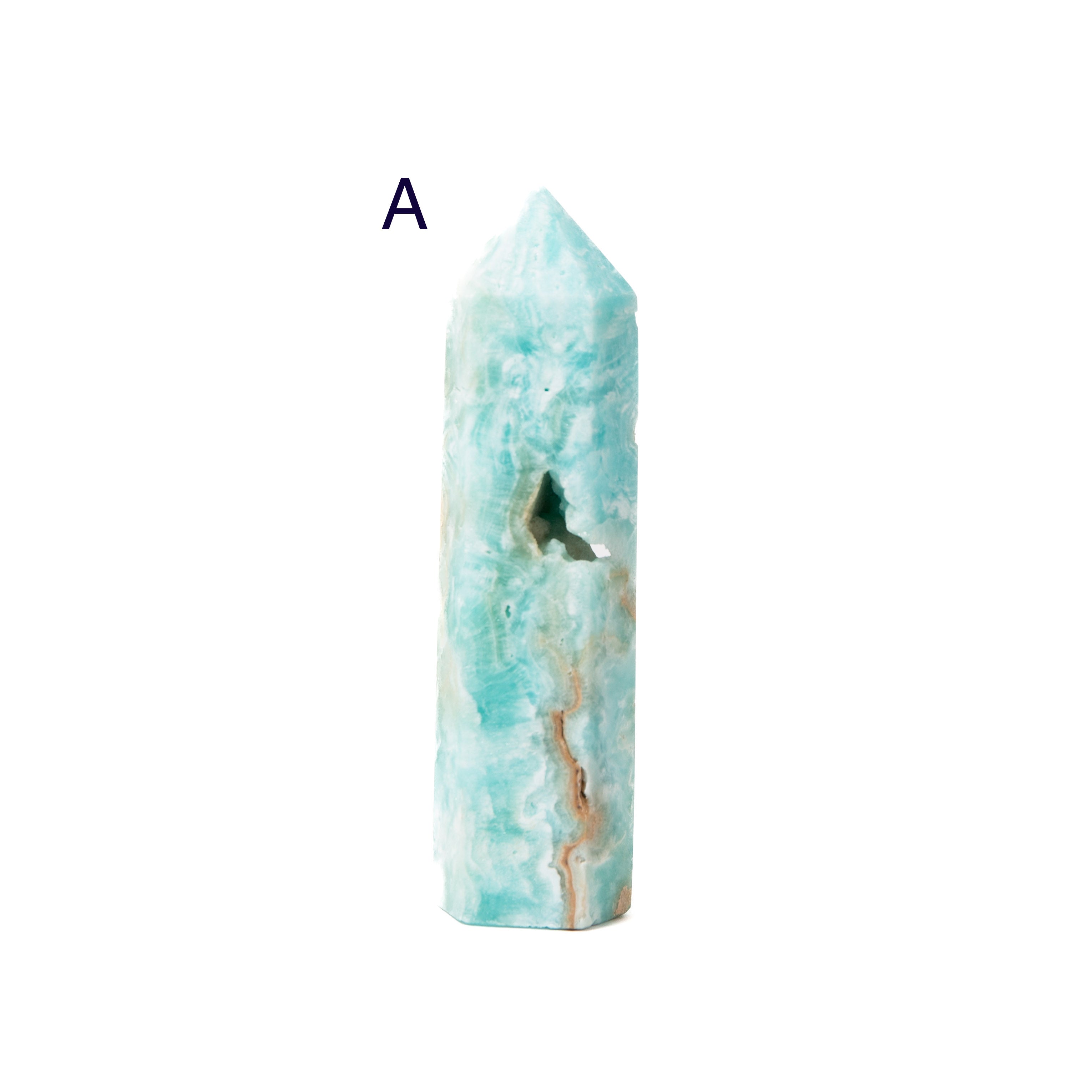 Tower - Blue Aragonite