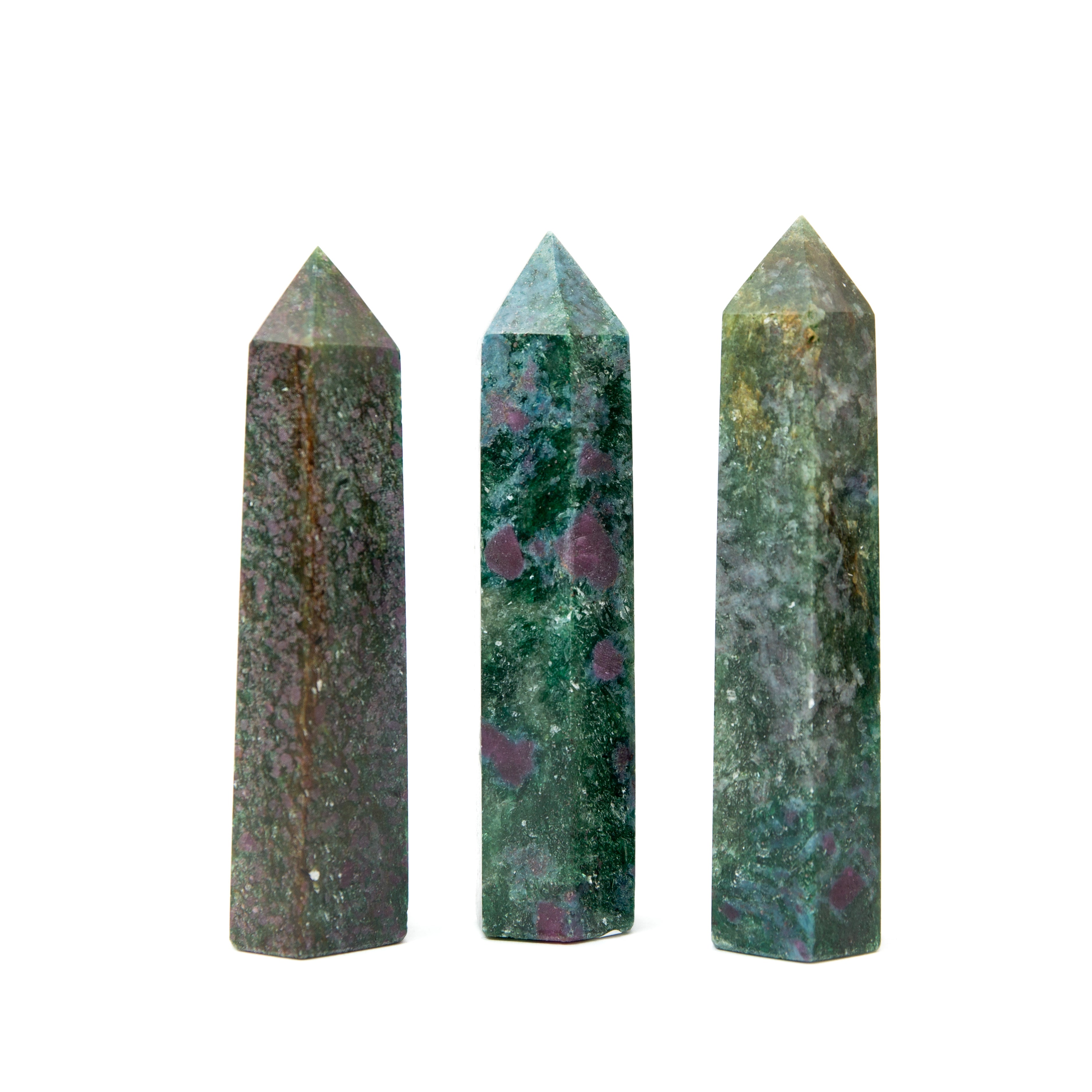 Ruby Fuchsite - Tower