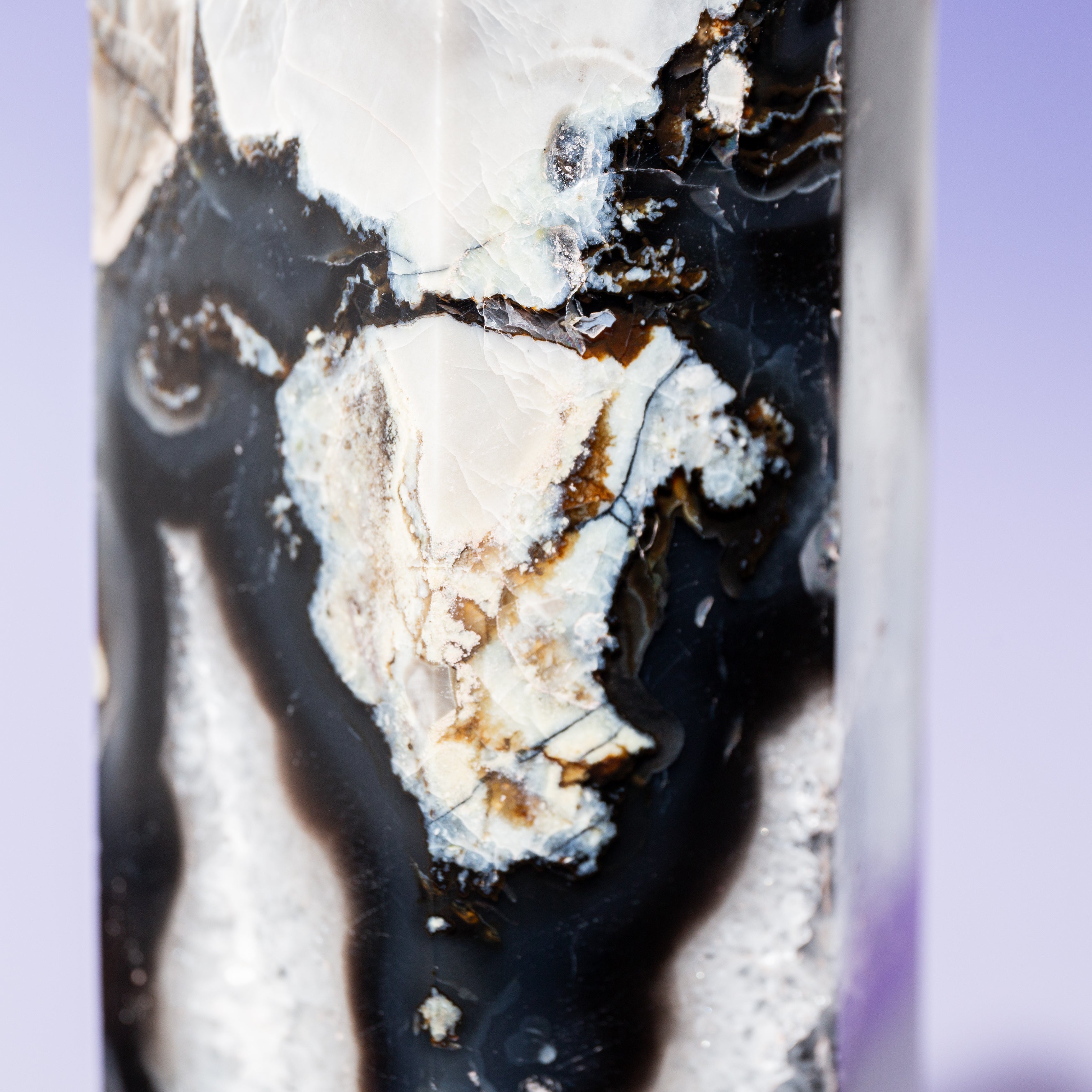 Volcanic Agate Tower - 36cm/1.9kg