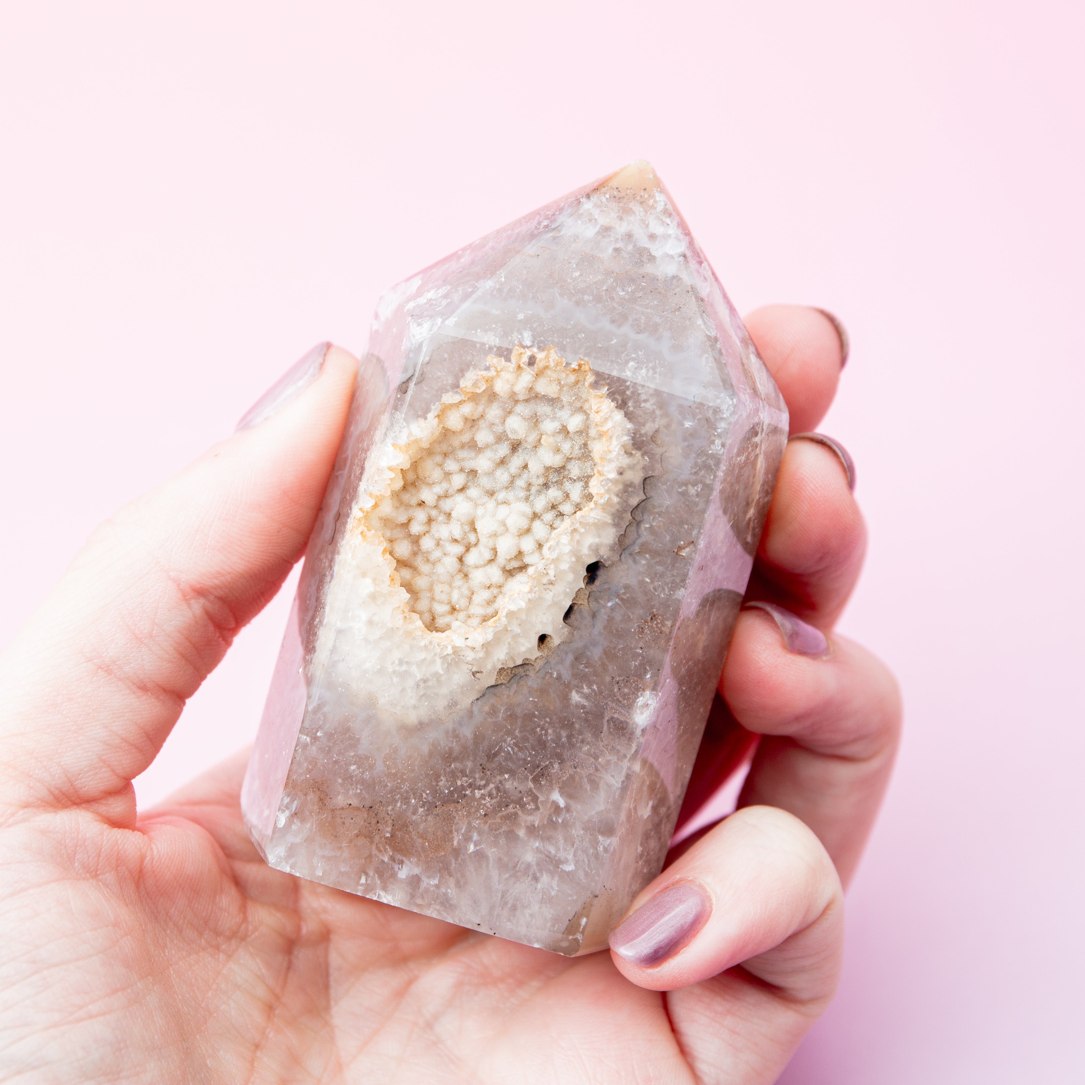 Agate Tower Brazil - 8cm (045B)