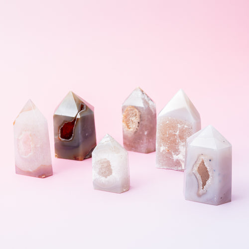 Agate Tower Brazil - 8cm (045F)