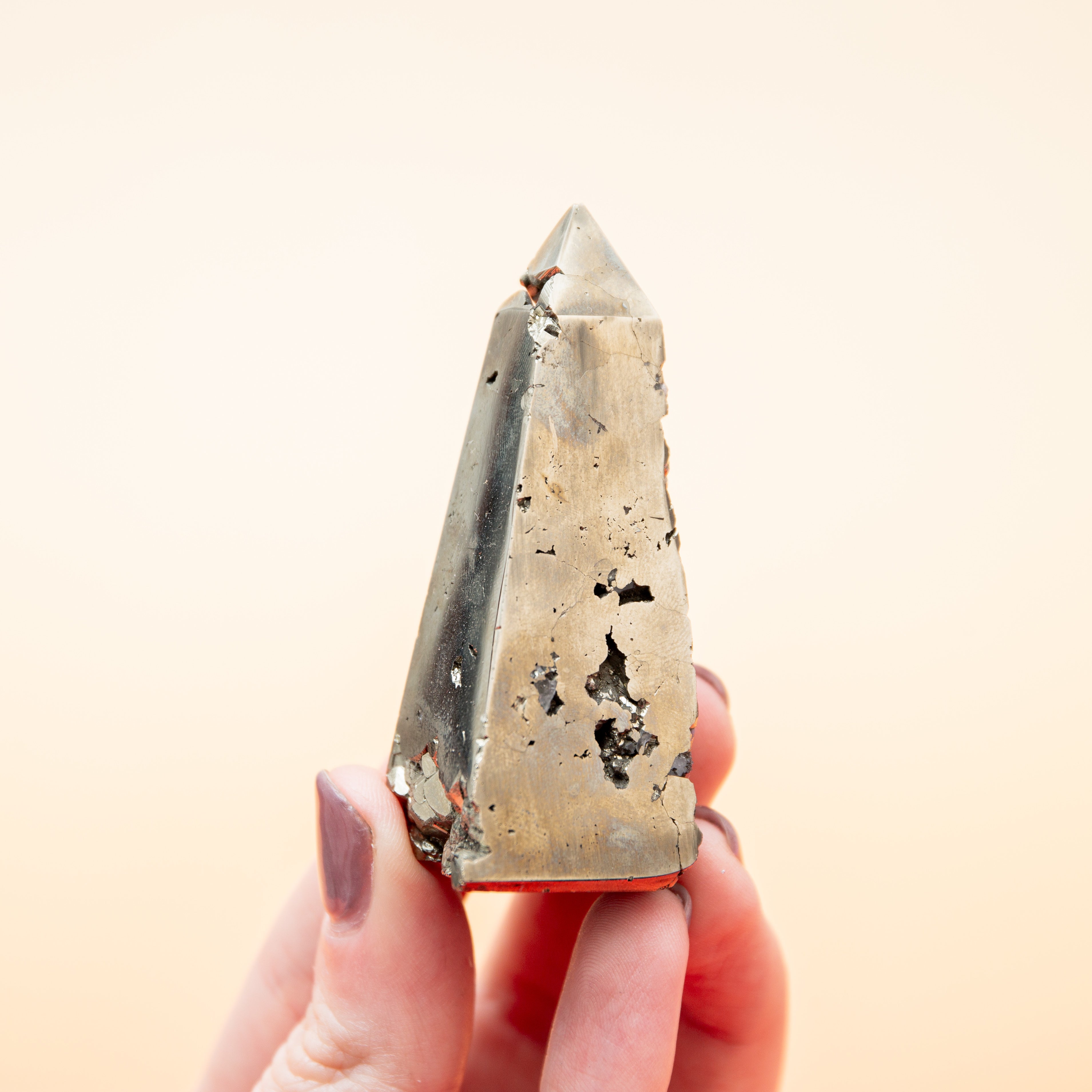Pyrite Tower - 6.5cm (T050)