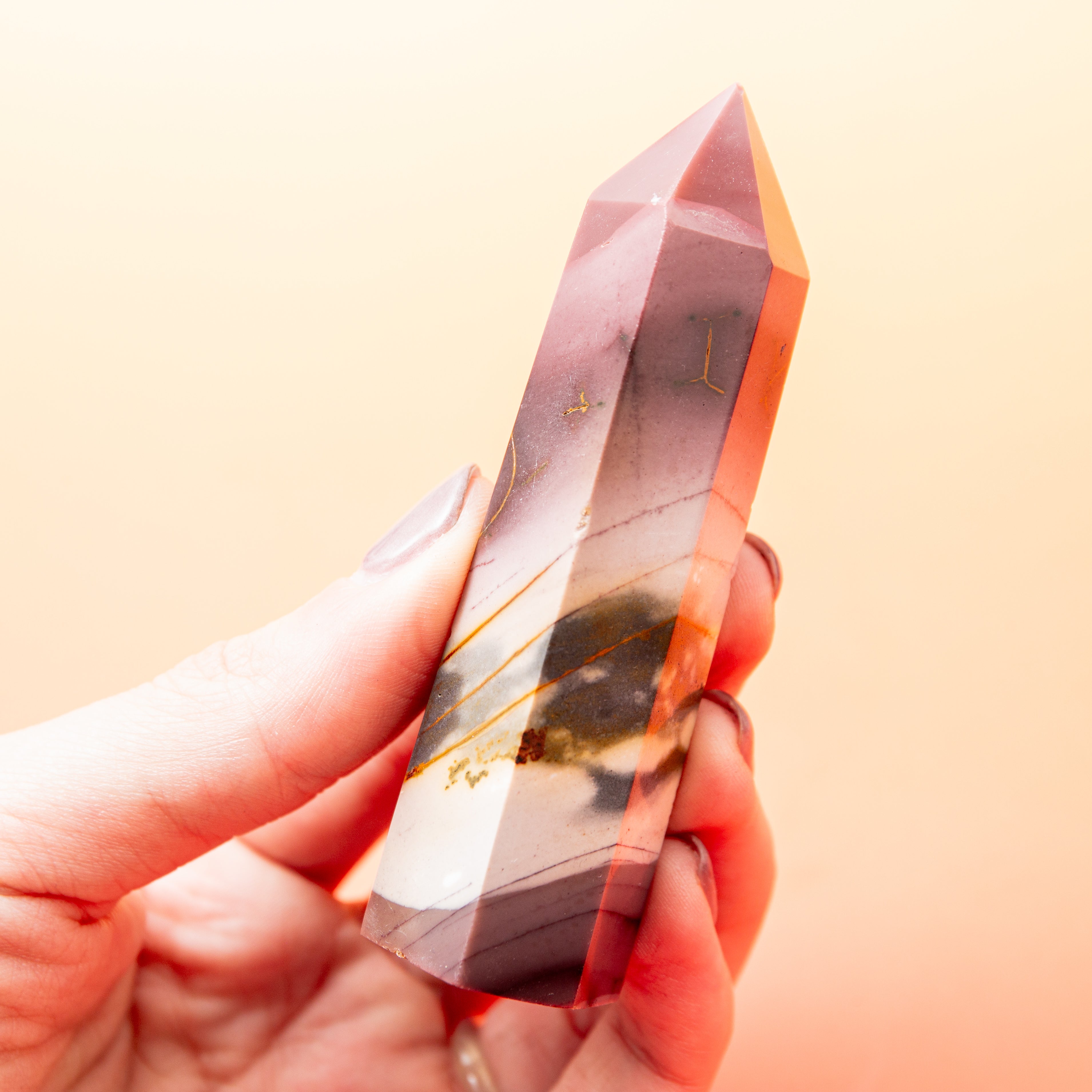 Mookait torony – 8,5 cm (A01)