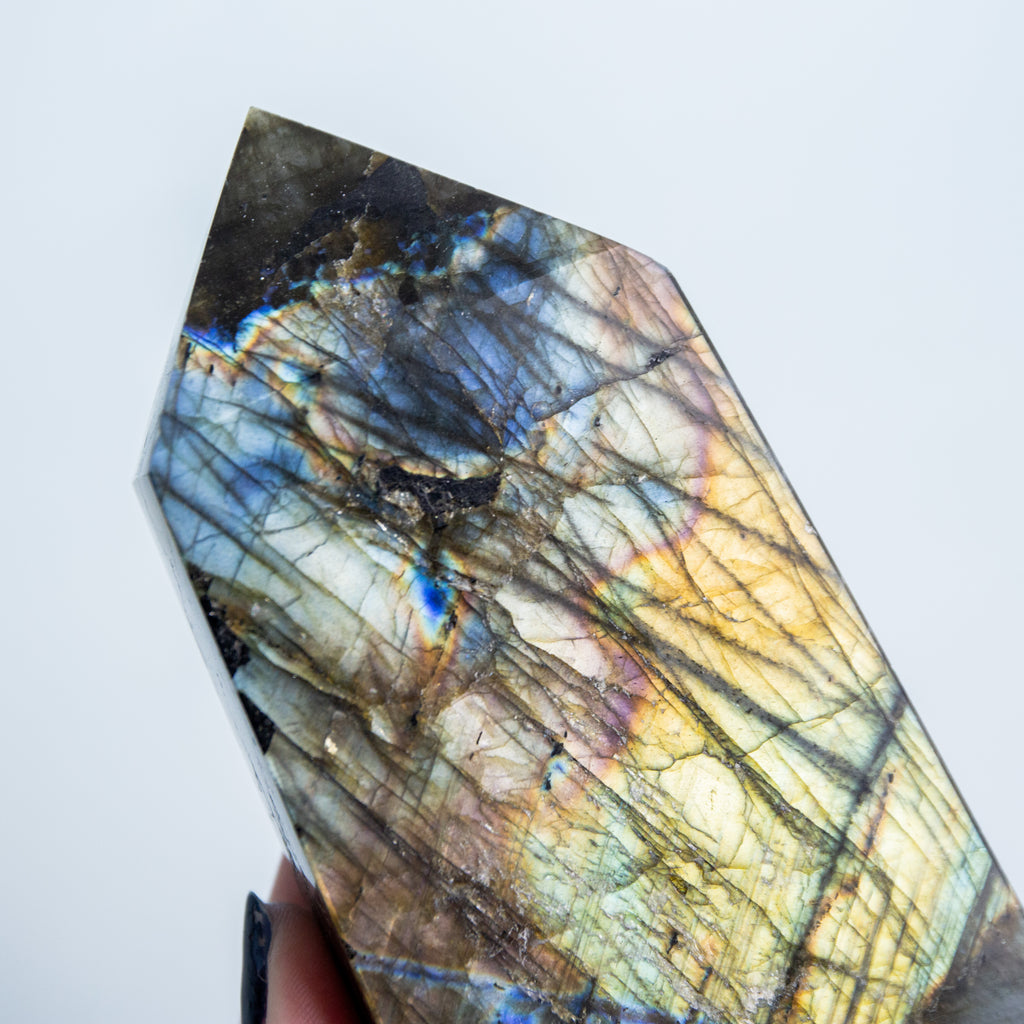 Labradorite Tower - 12cm/332g