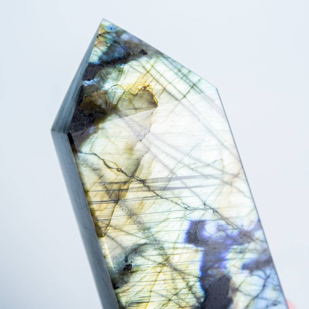 Labradorite Tower - 13.5cm/425g