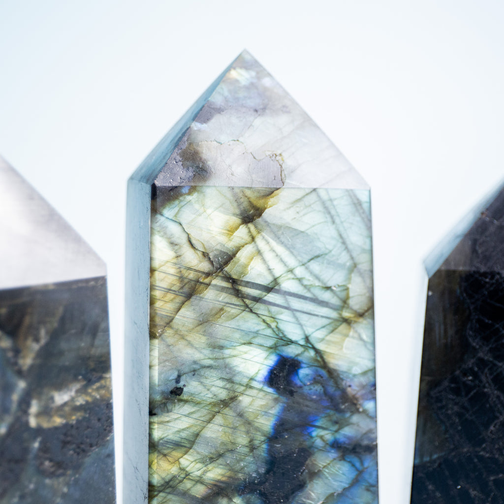 Labradorite Tower - 13.5cm/425g