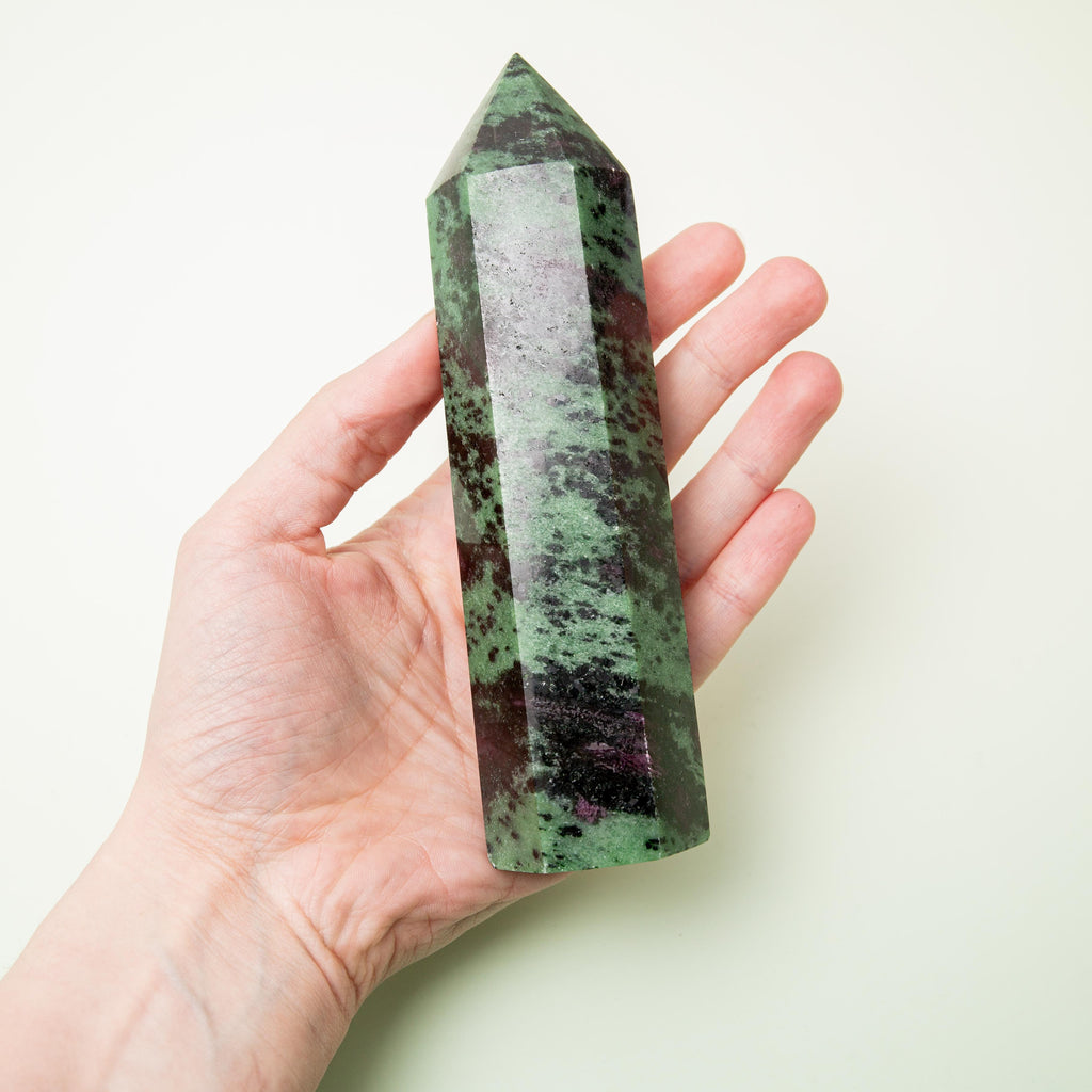 Ruby Zoisite Tower - 15cm/407g (B)