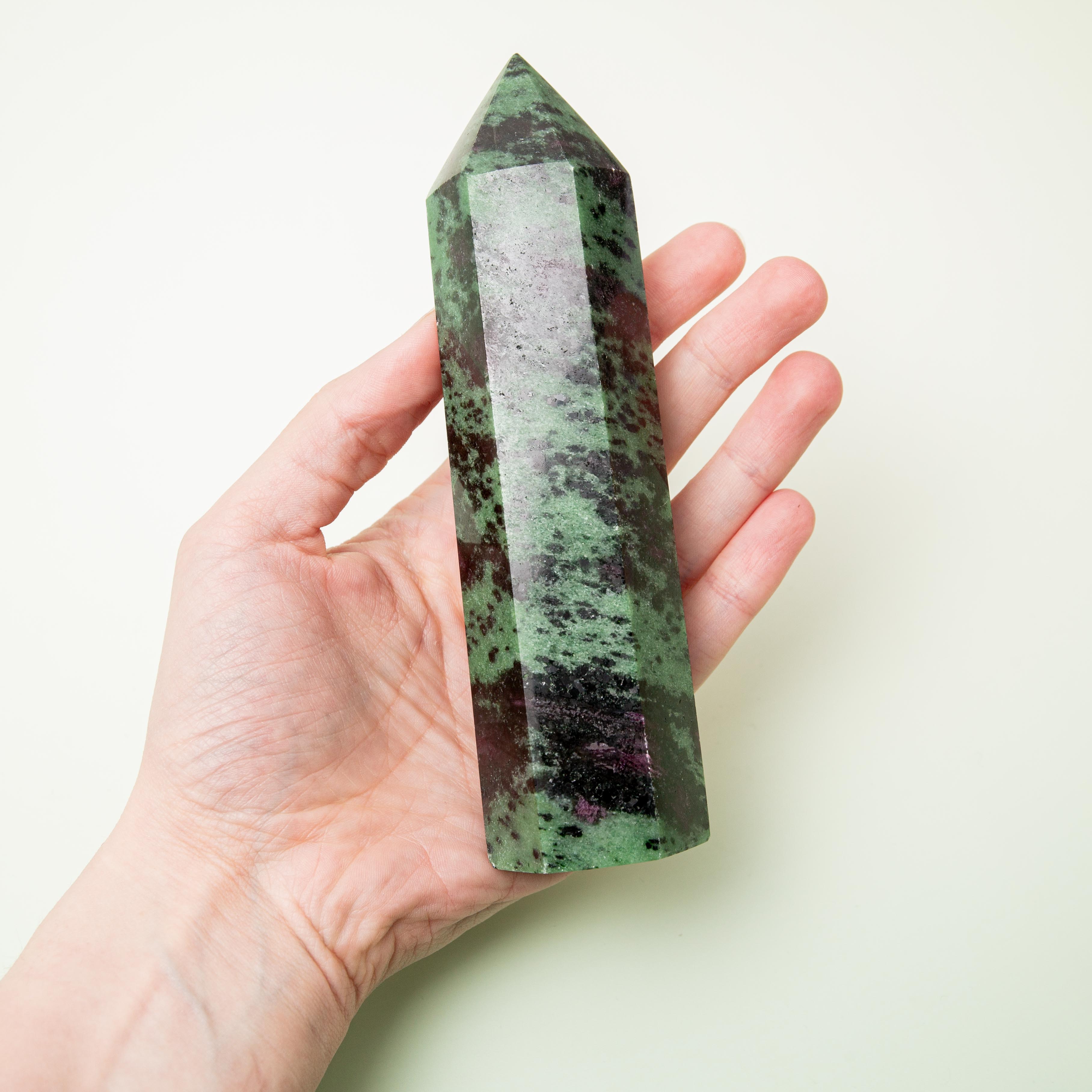Ruby Zoisite Tower - 15cm/407g (B)