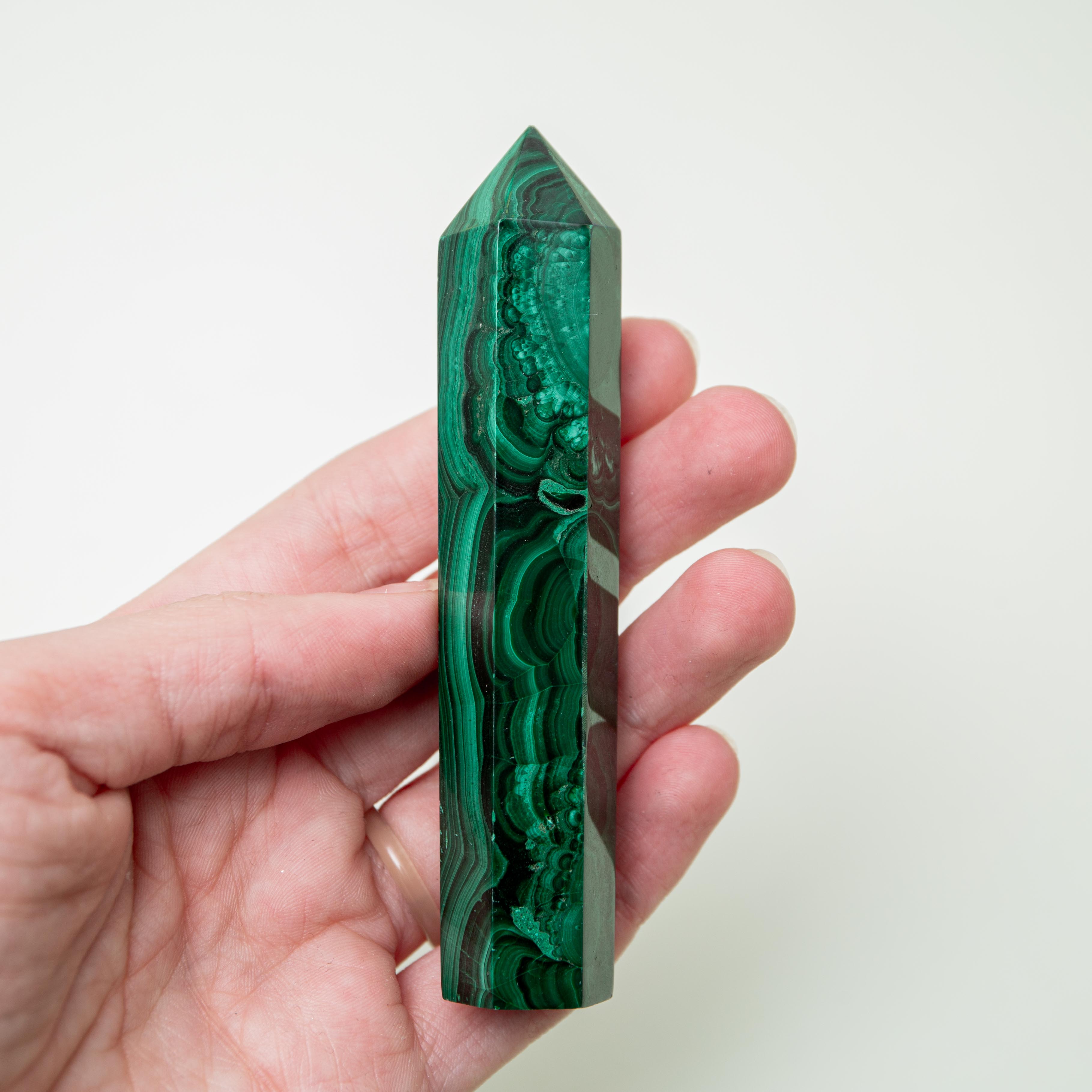 Malachite Tower - 10cm/99g (A)