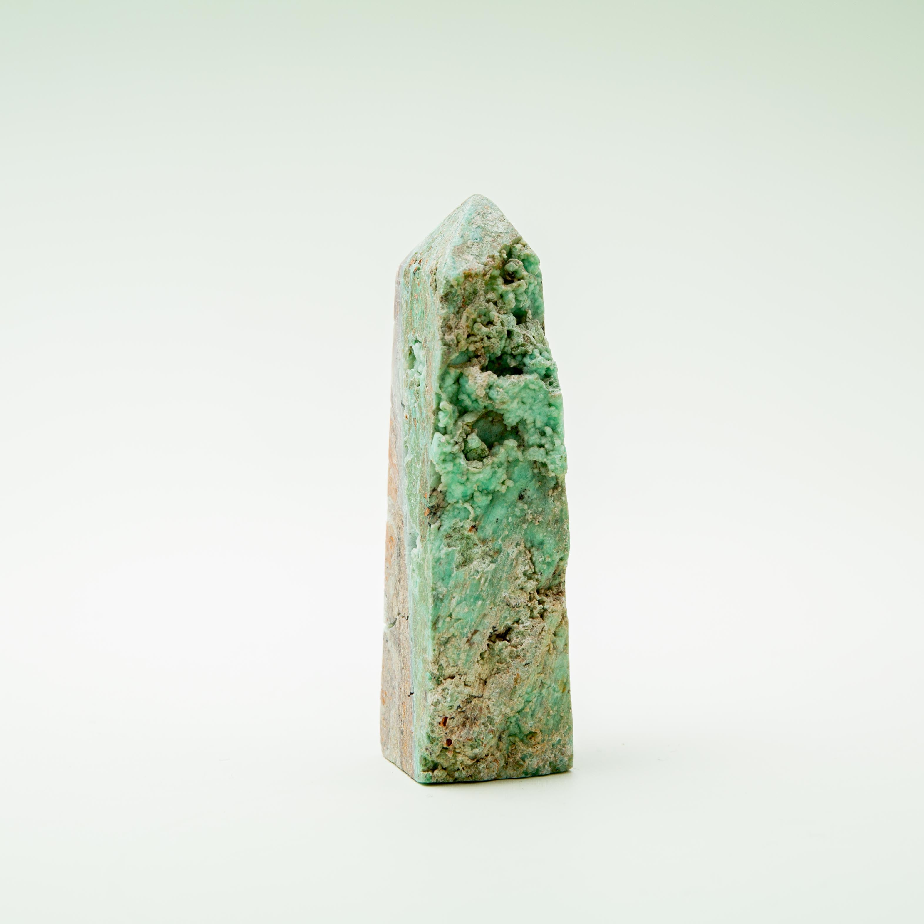 Chrysoprase Tower - 8.5cm/80g (A)